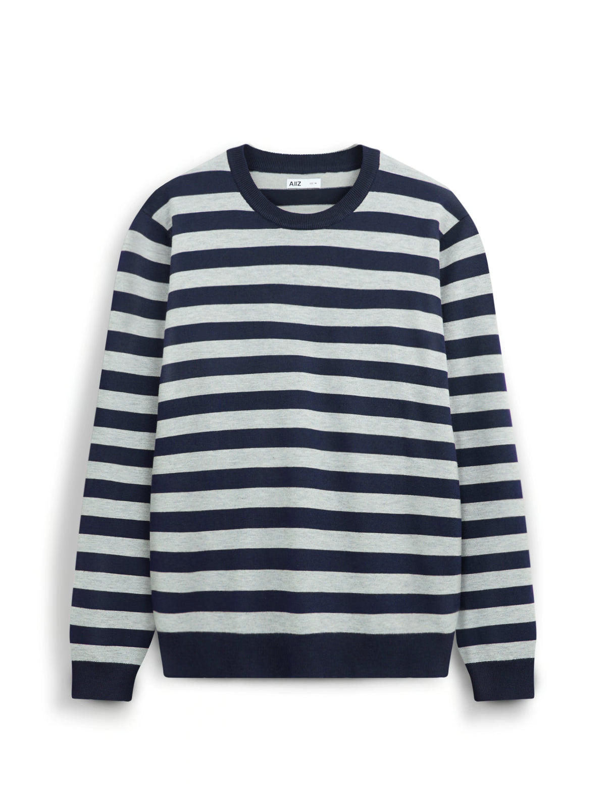 AIIZ Men's Striped Sweater