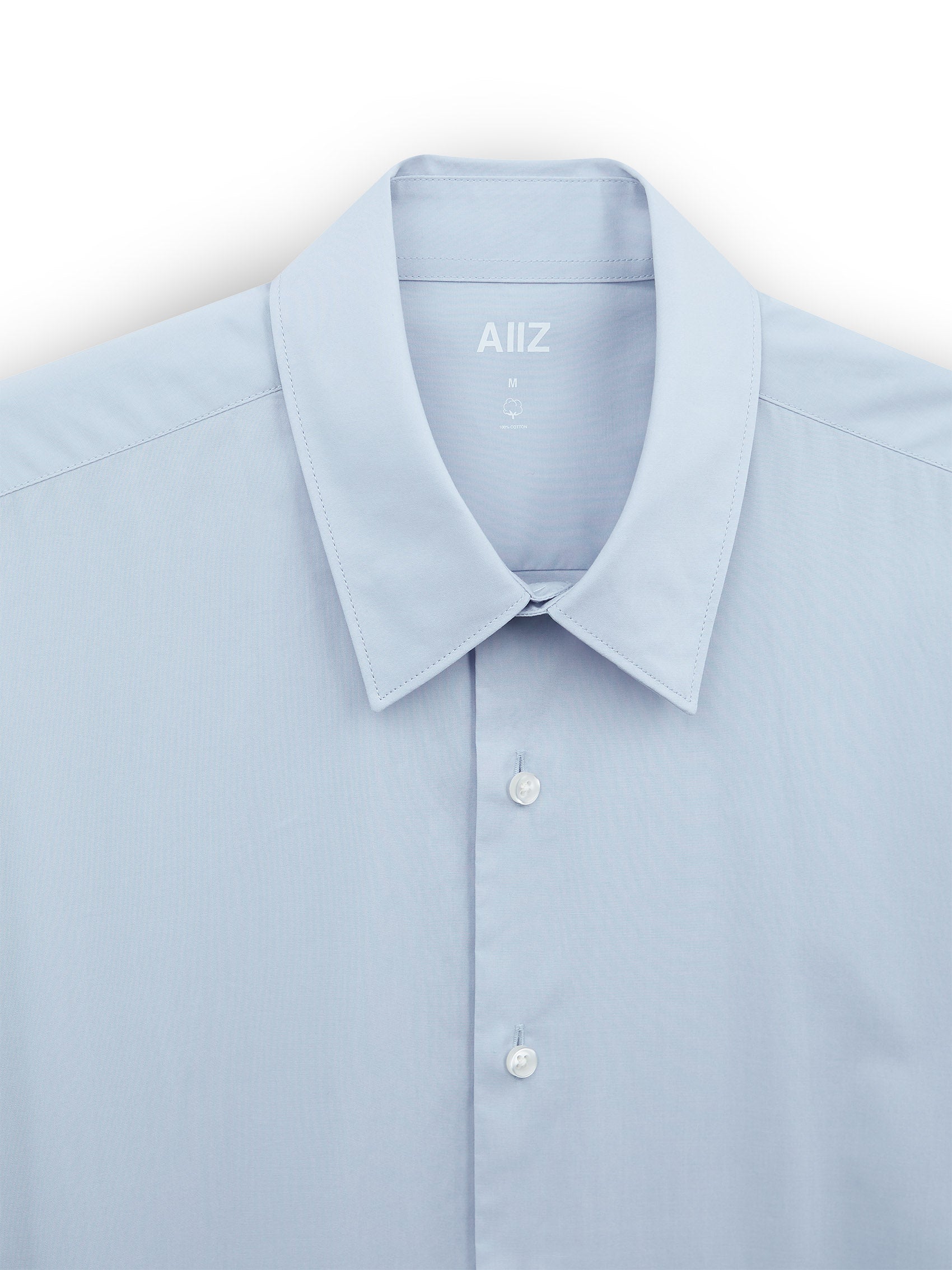Men's Natural Cotton Long Sleeve Shirt