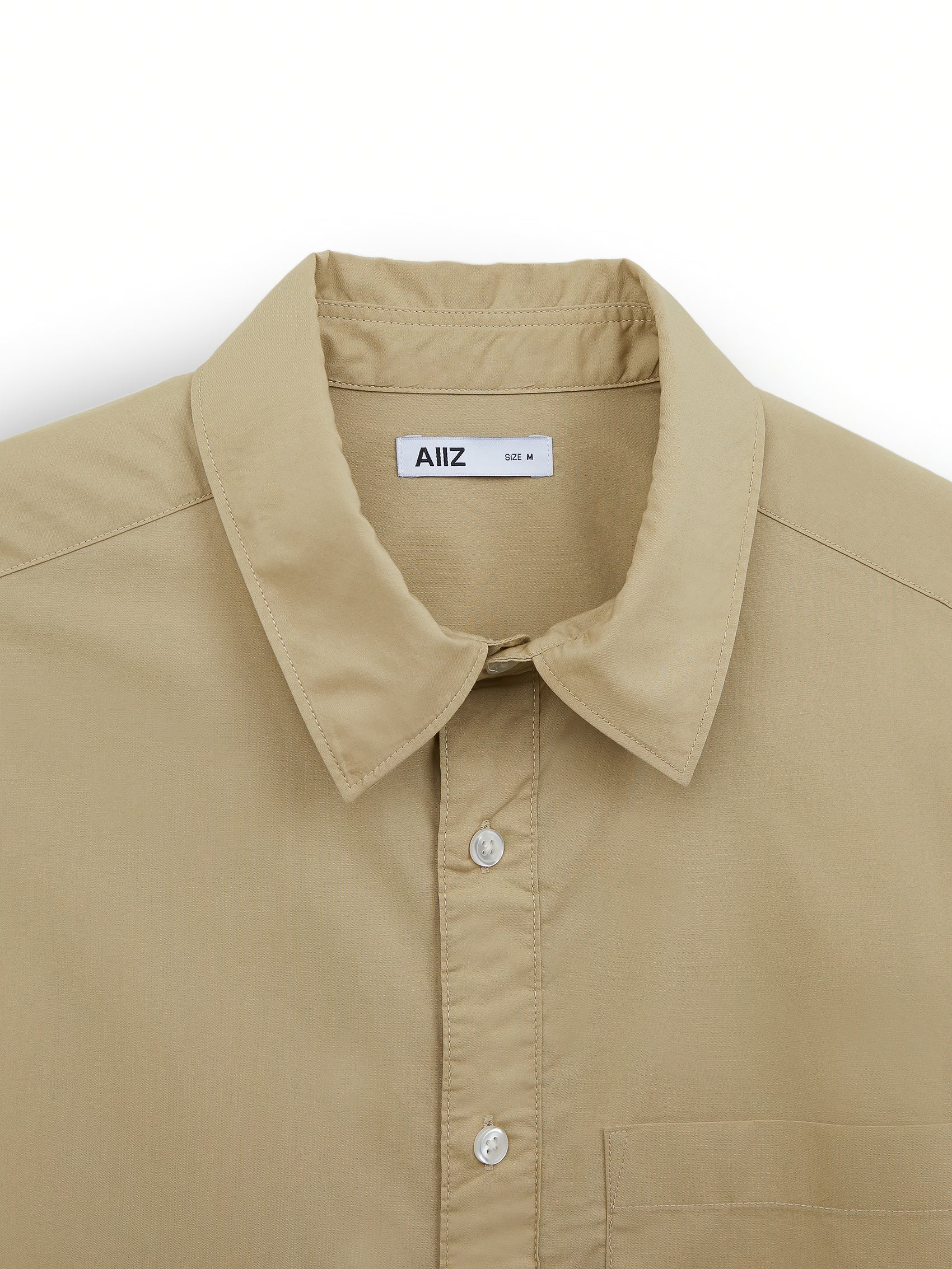 Men's Natural Cotton Long Sleeve Shirt