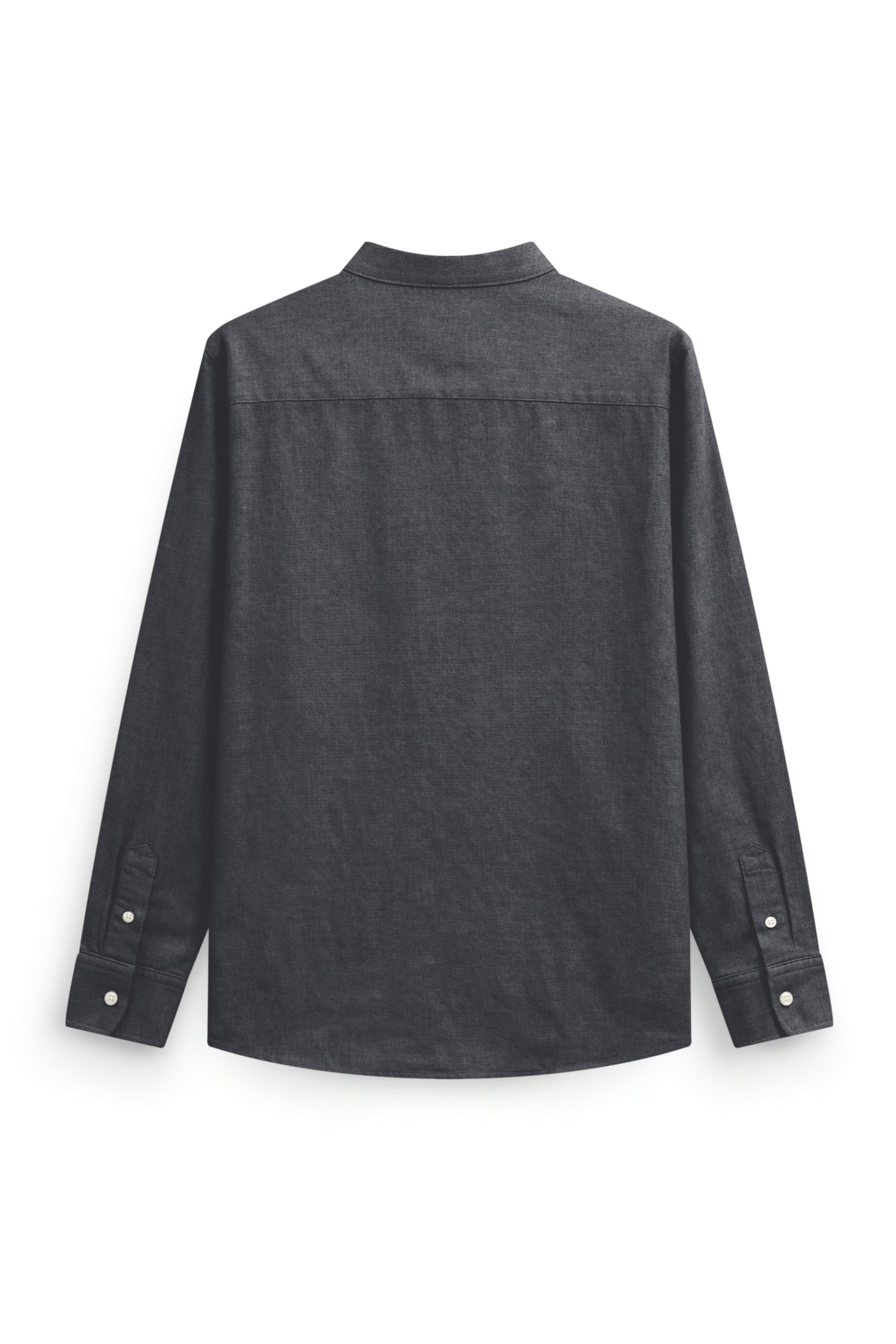 AIIZ Men’s Mandarin Collar Long Sleeve Shirt