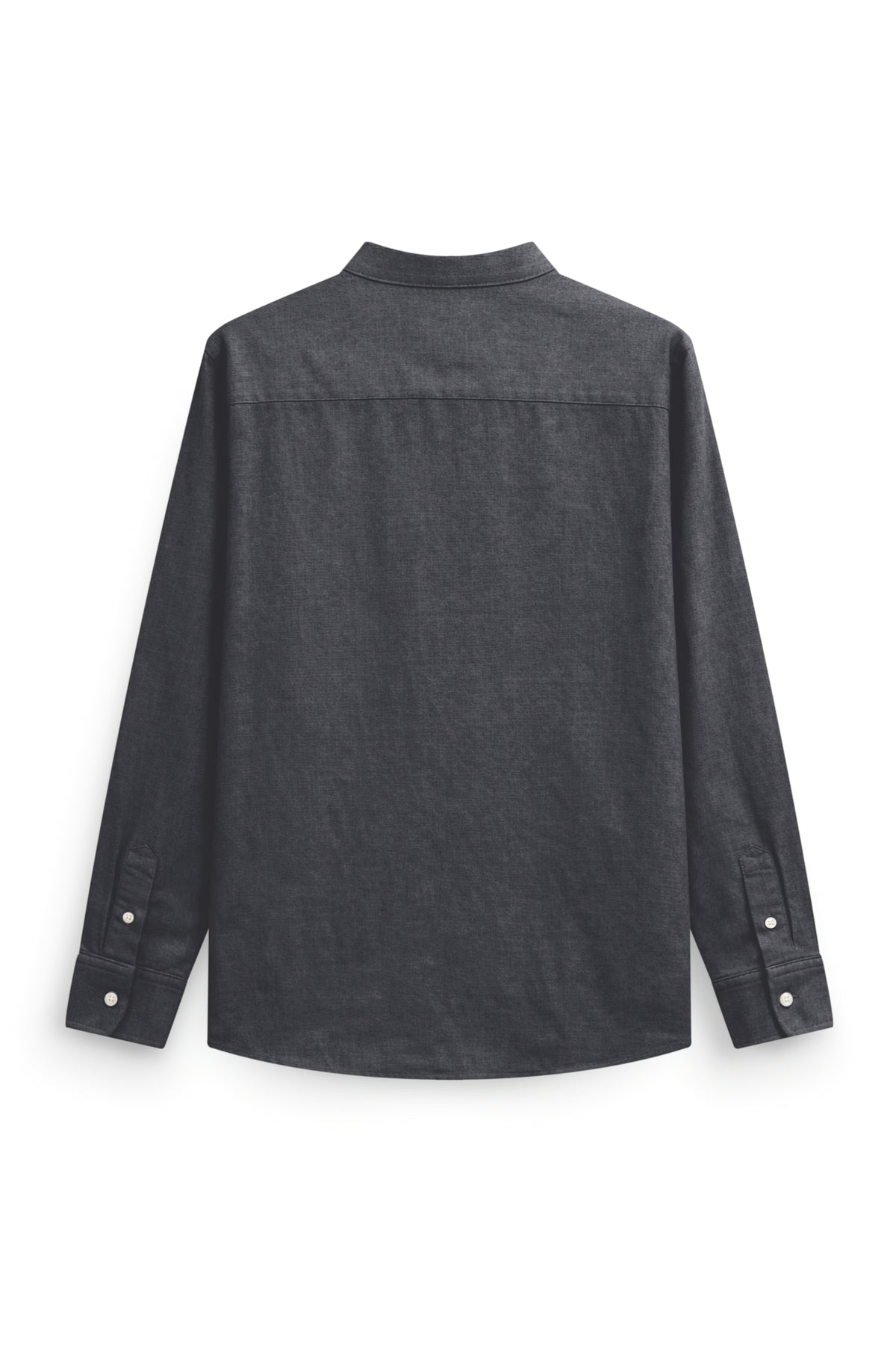 AIIZ Men’s Mandarin Collar Long Sleeve Shirt