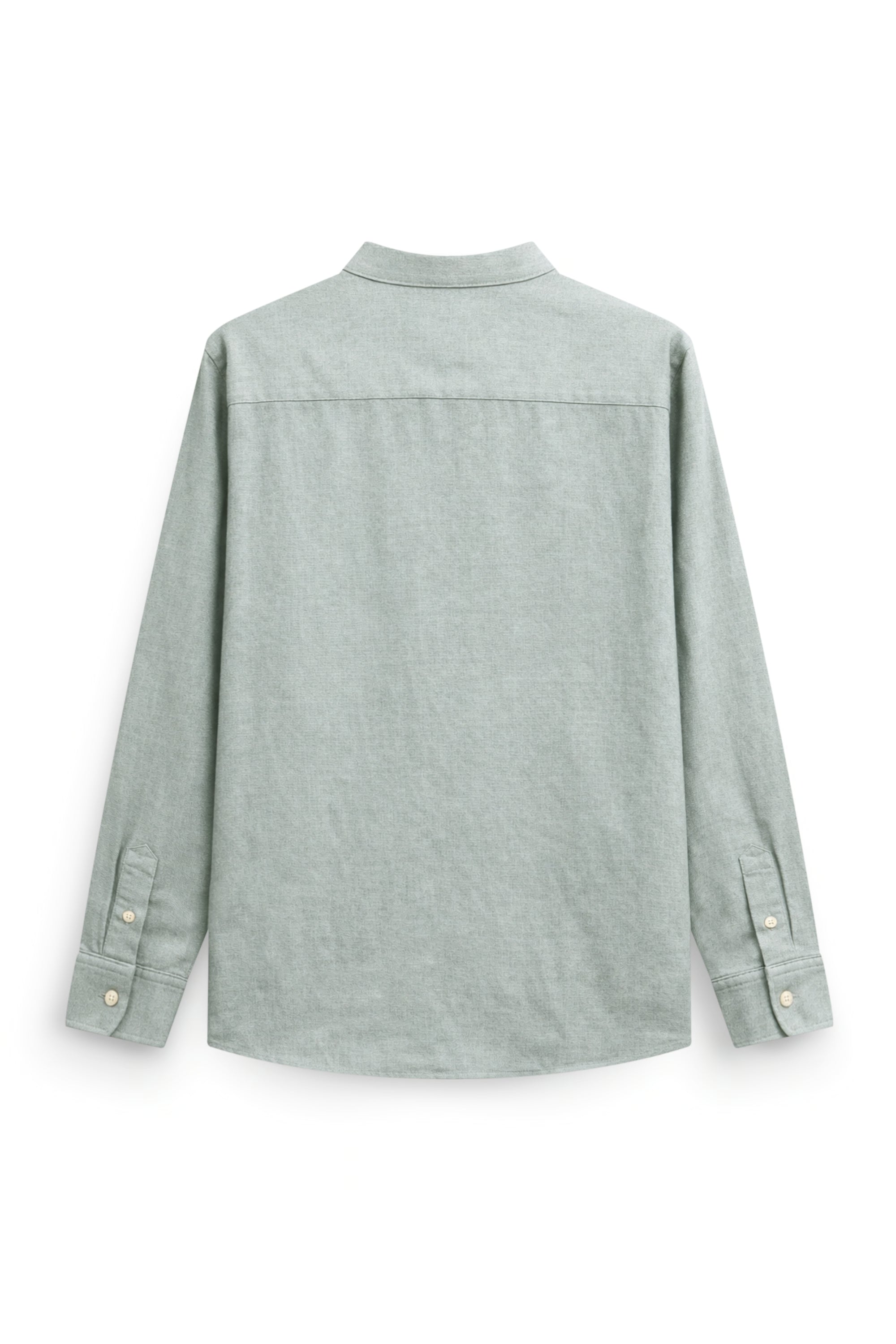 AIIZ Men’s Mandarin Collar Long Sleeve Shirt