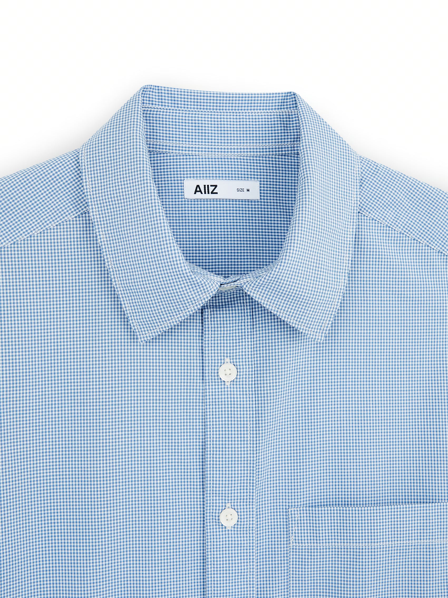 AIIZ Men's Check Long Sleeve Shirt