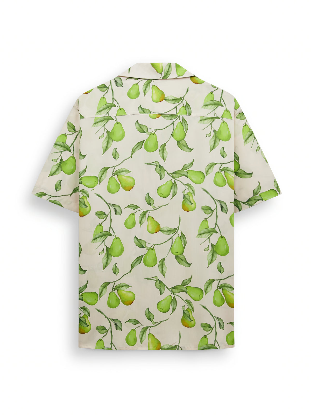 Men's Printed Camp Collar Short Sleeve Shirt