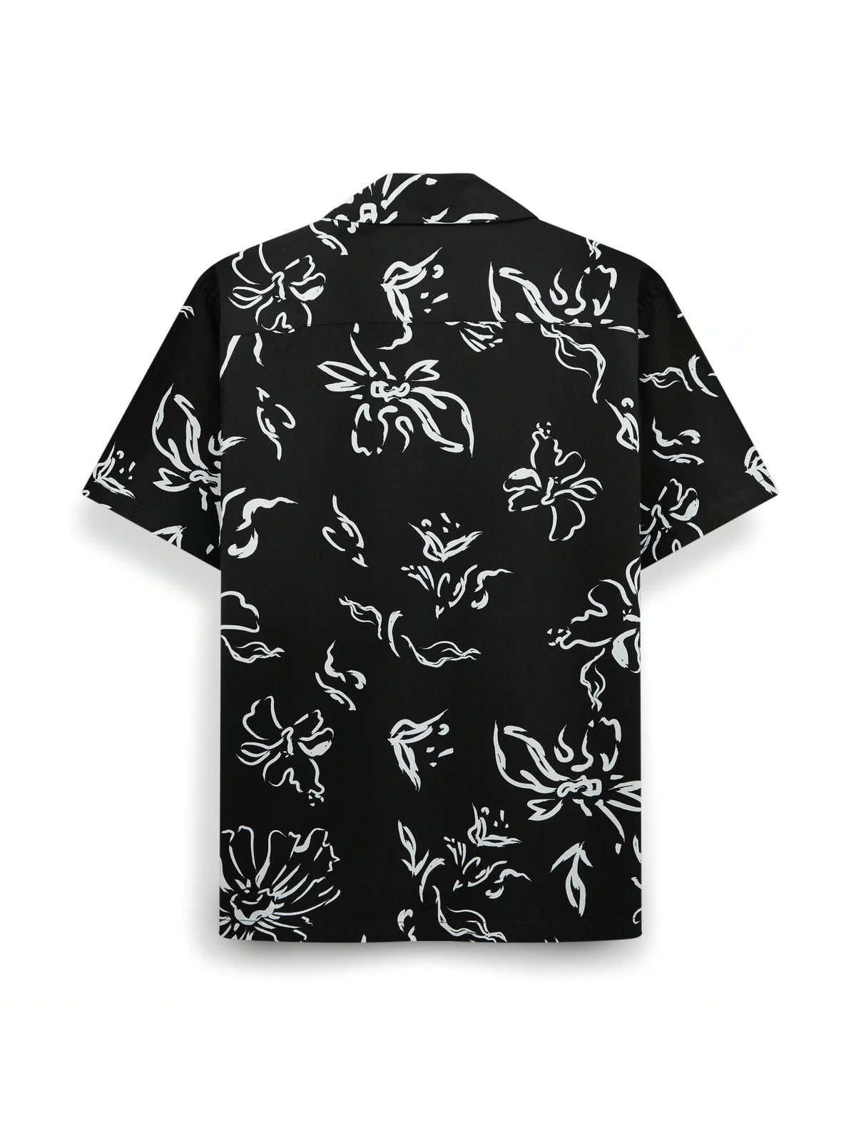 AIIZ Men's Graphic Printed Camp Collar Shirt