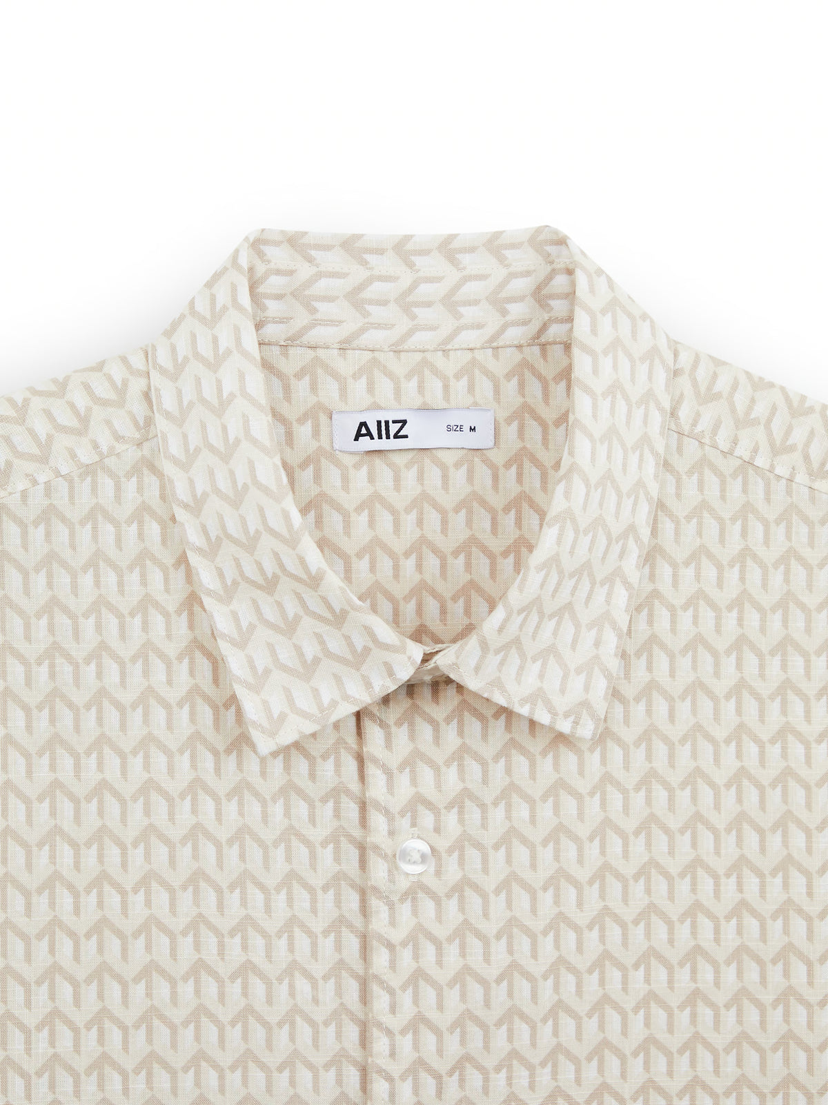 AIIZ Men's Graphic Printed Short Sleeve Shirt