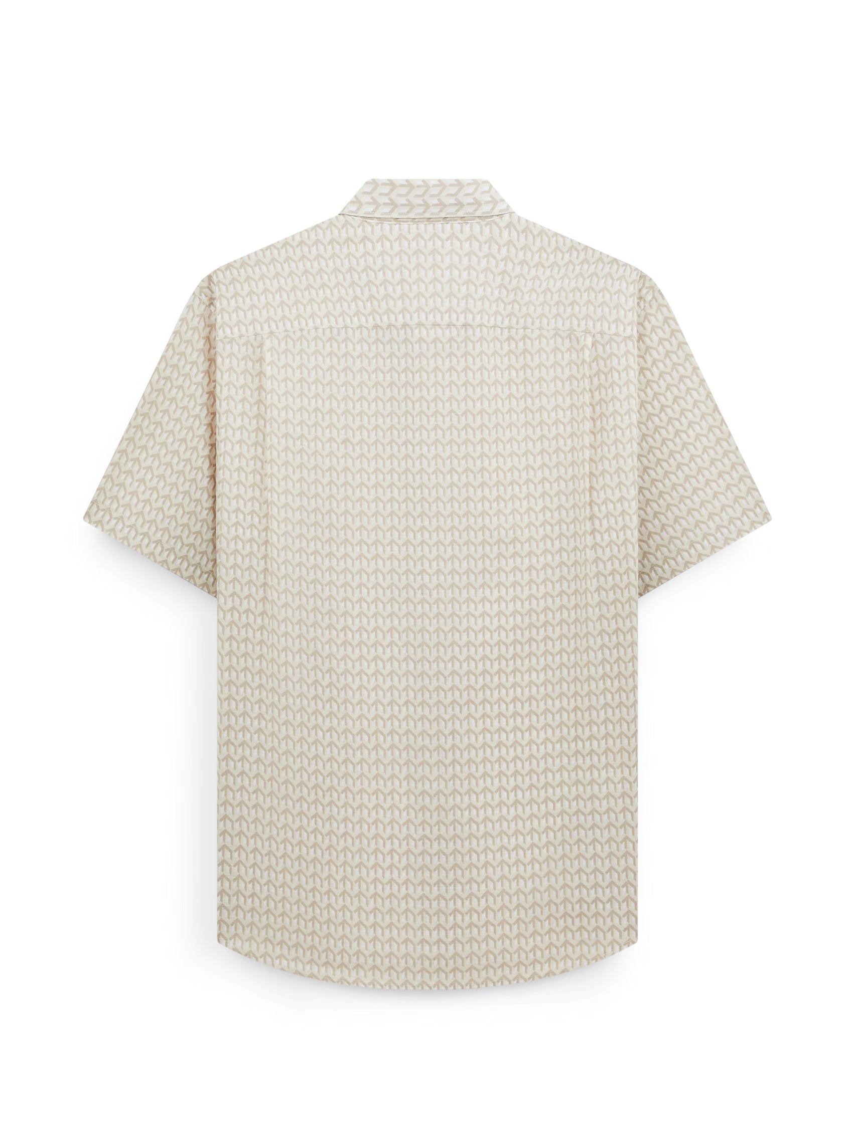 AIIZ Men's Graphic Printed Short Sleeve Shirt