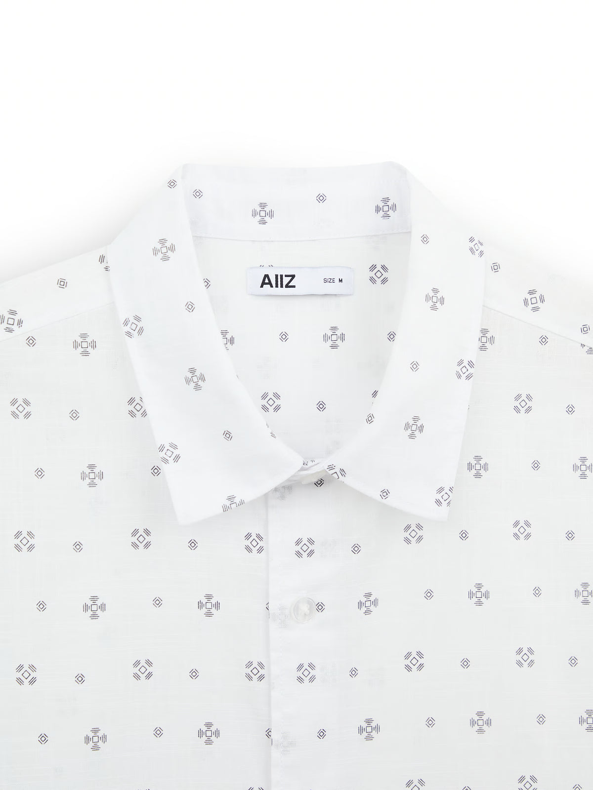 AIIZ Men's Graphic Printed Short Sleeve Shirt