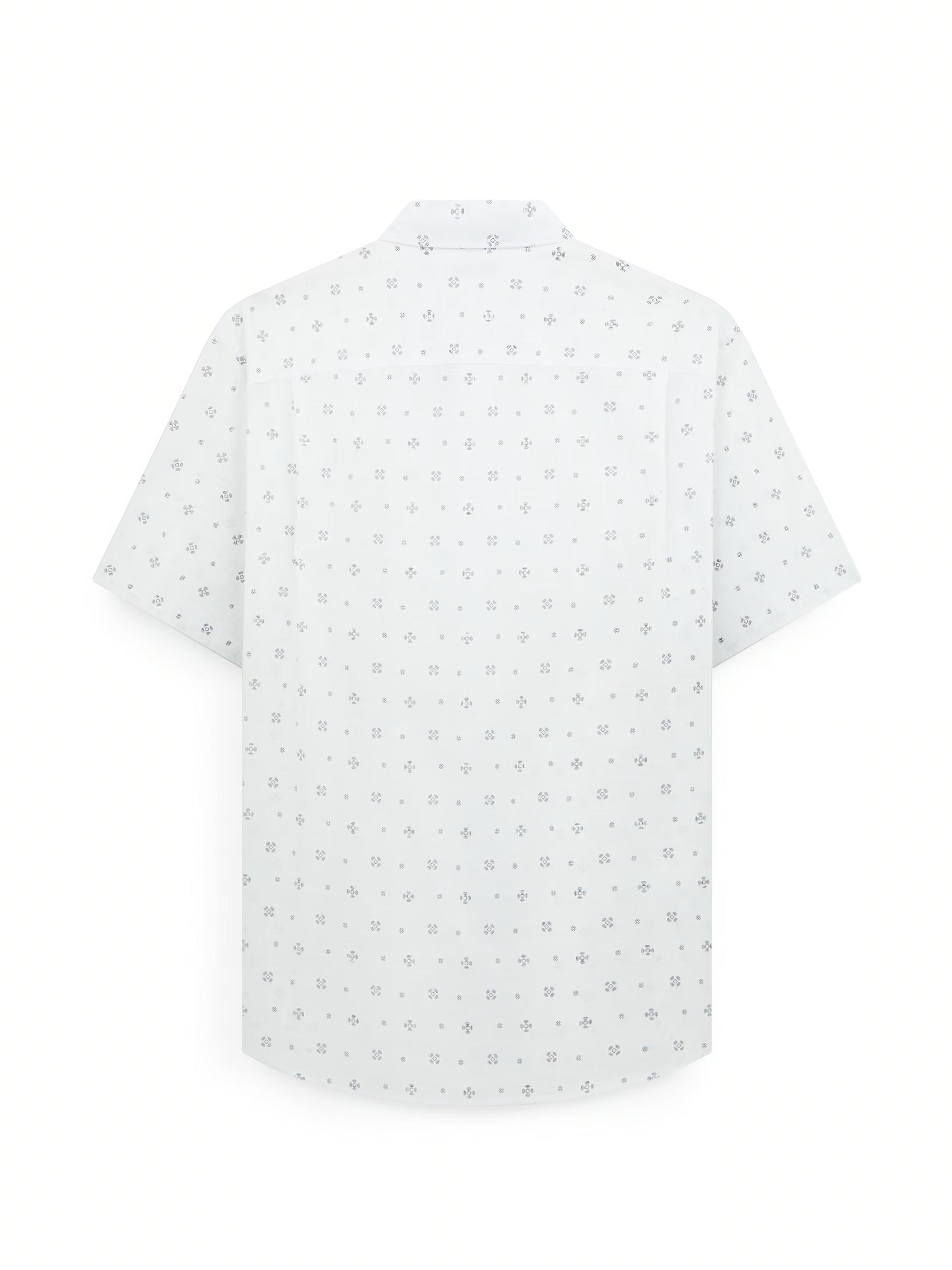 AIIZ Men's Graphic Printed Short Sleeve Shirt