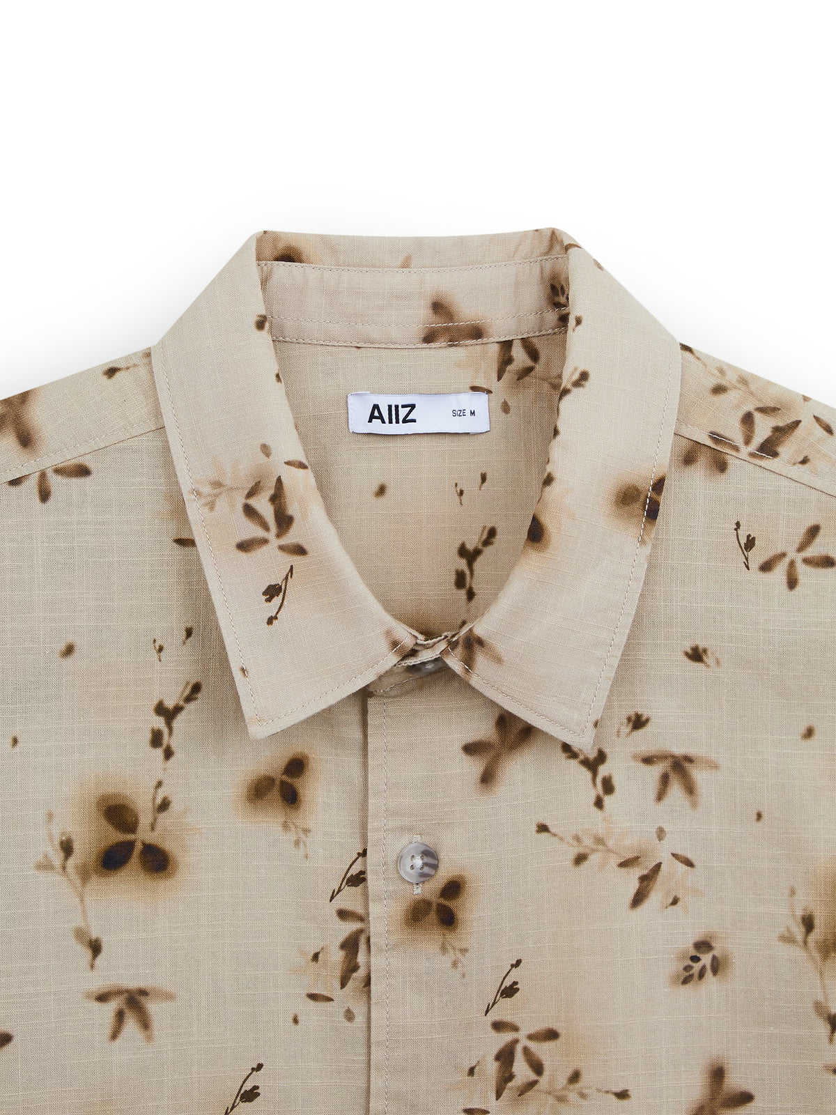 AIIZ Men's Graphic Printed Short Sleeve Shirt
