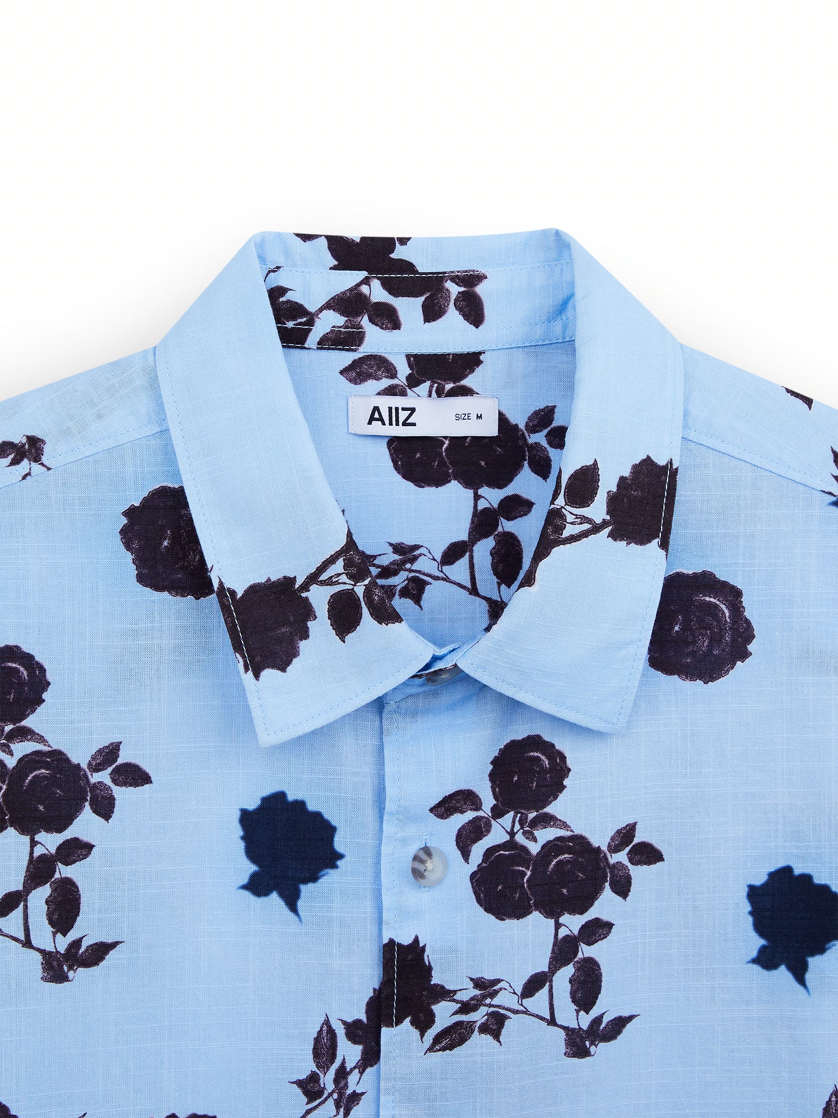 AIIZ Men's Graphic Printed Short Sleeve Shirt