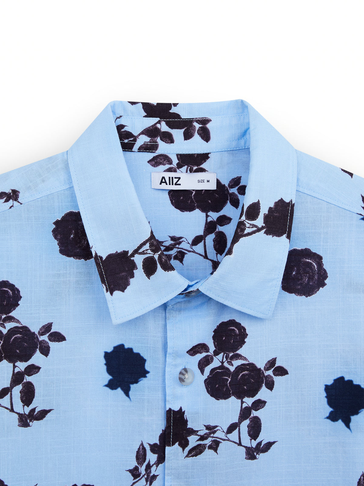 AIIZ Men's Graphic Printed Short Sleeve Shirt