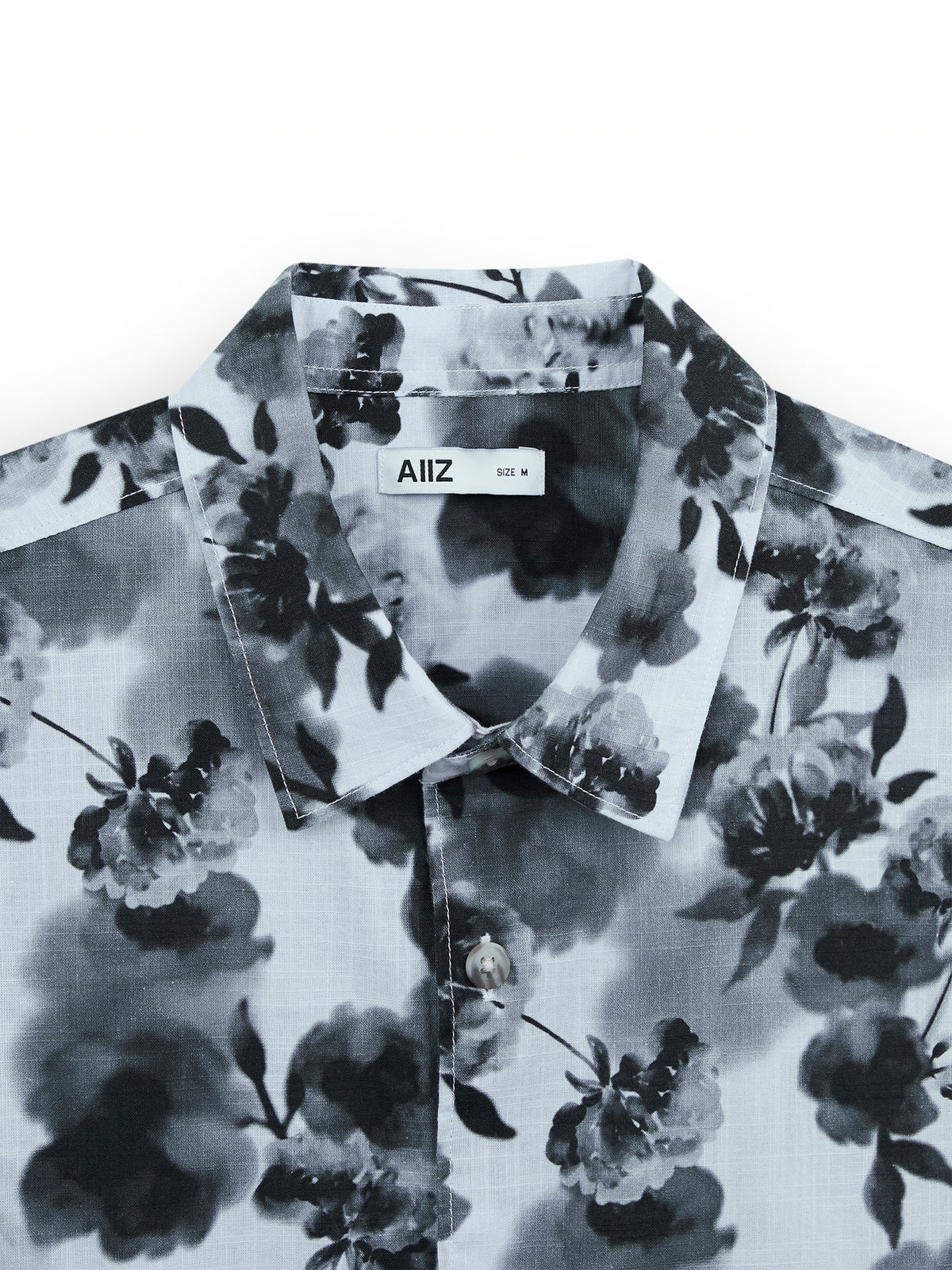 AIIZ Men's Graphic Printed Short Sleeve Shirt