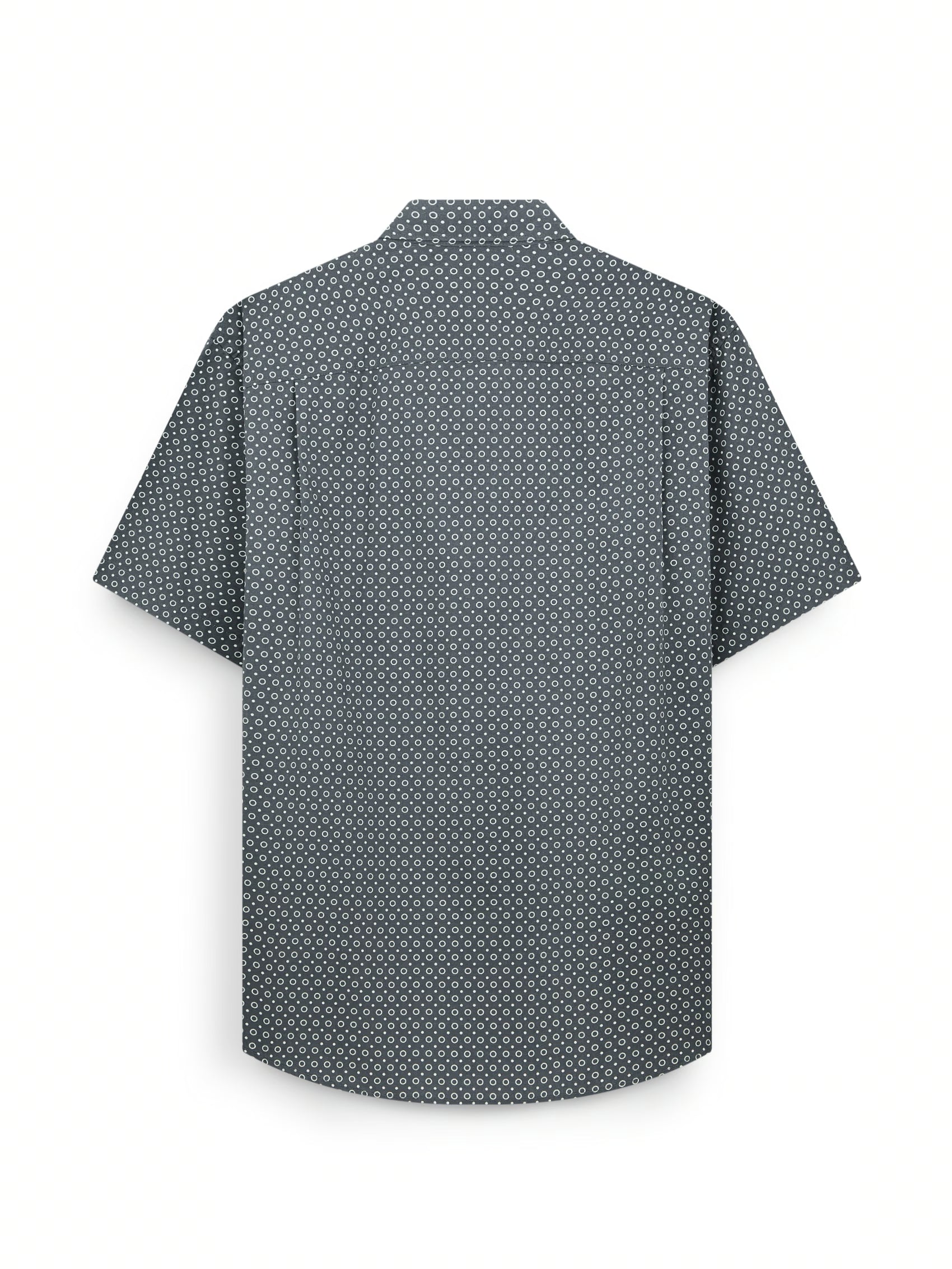 AIIZ Men's Graphic Printed Short Sleeve Shirt