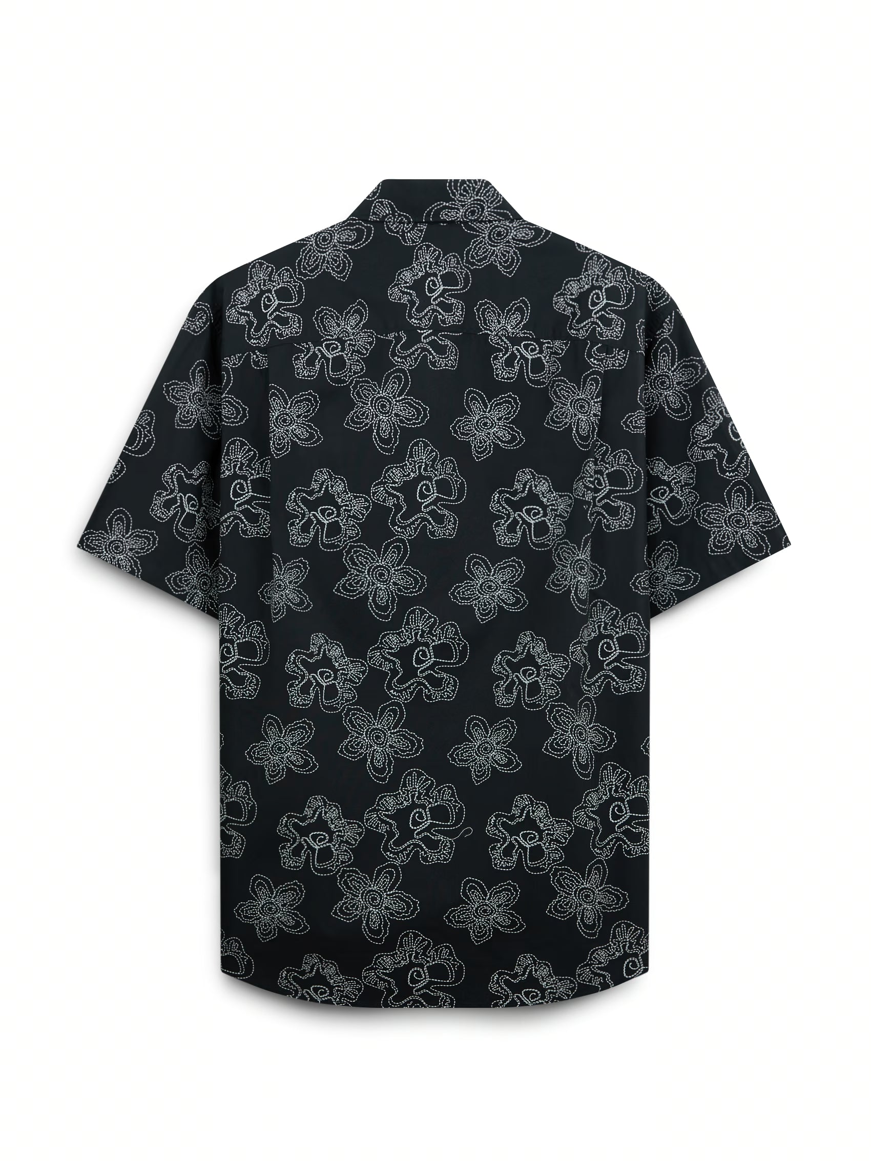 AIIZ Men's Graphic Printed Short Sleeve Shirt