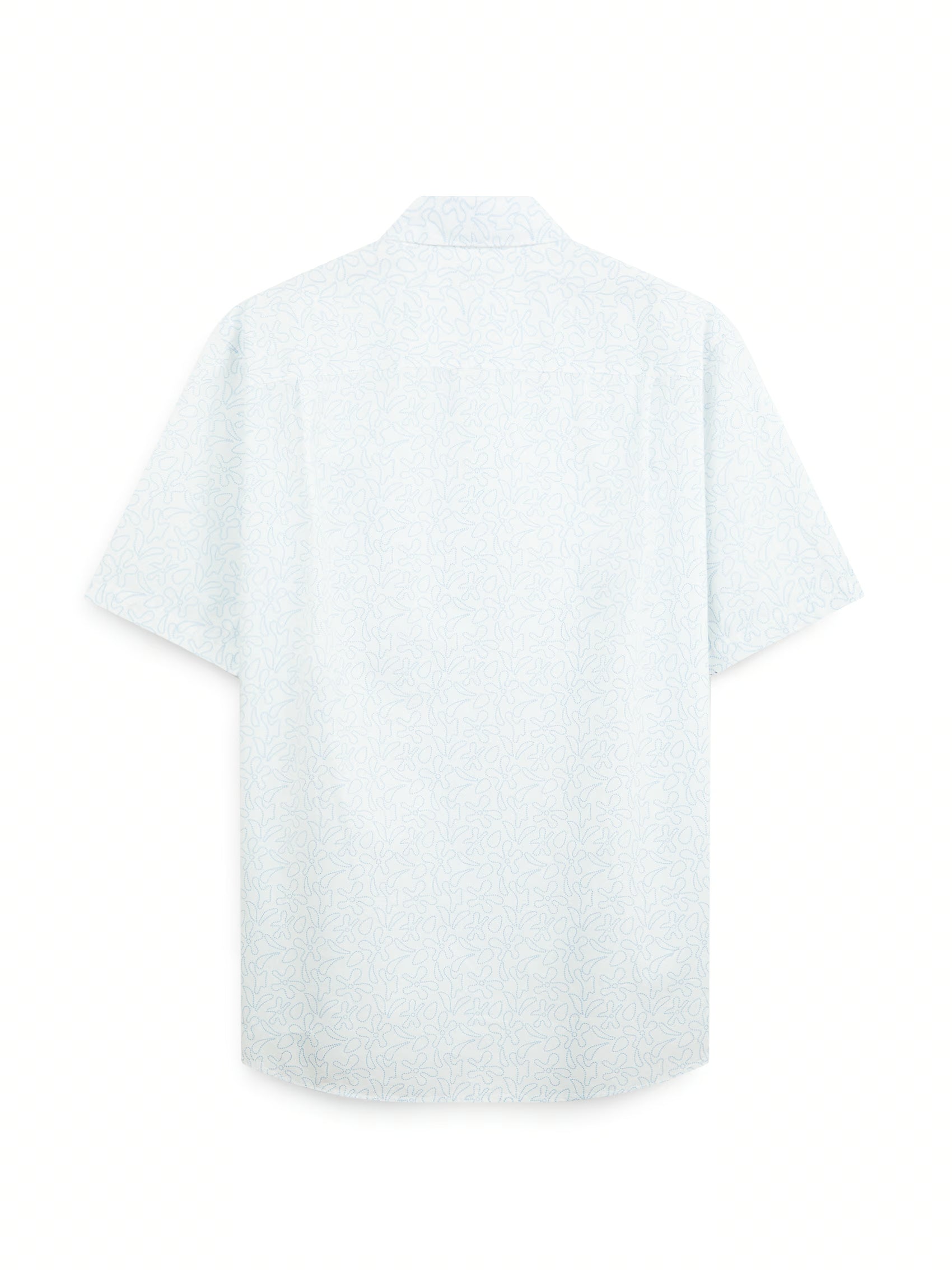 AIIZ Men's Graphic Printed Short Sleeve Shirt