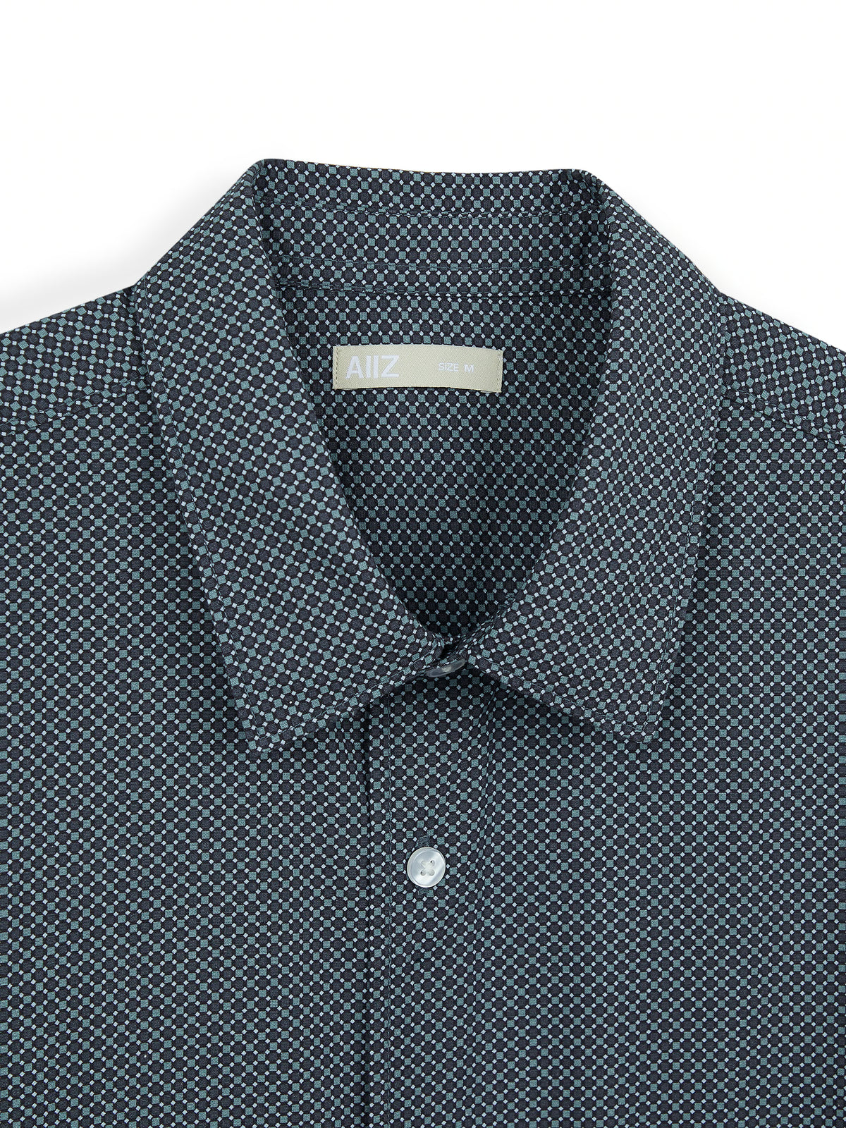 AIIZ Men's Graphic Printed Short Sleeve Shirt