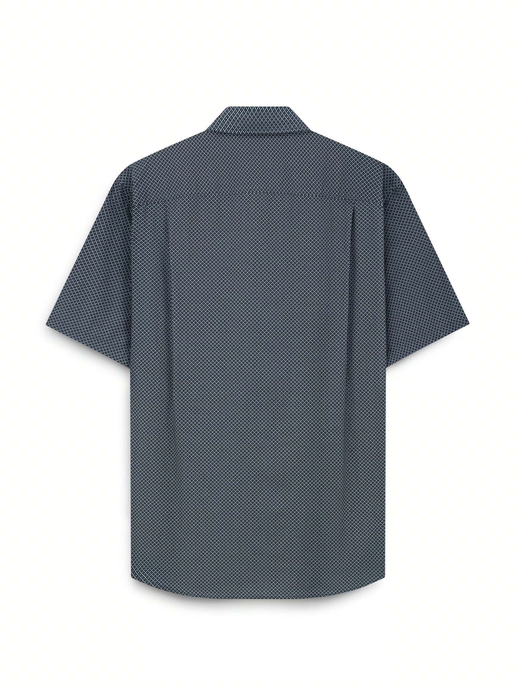 AIIZ Men's Graphic Printed Short Sleeve Shirt