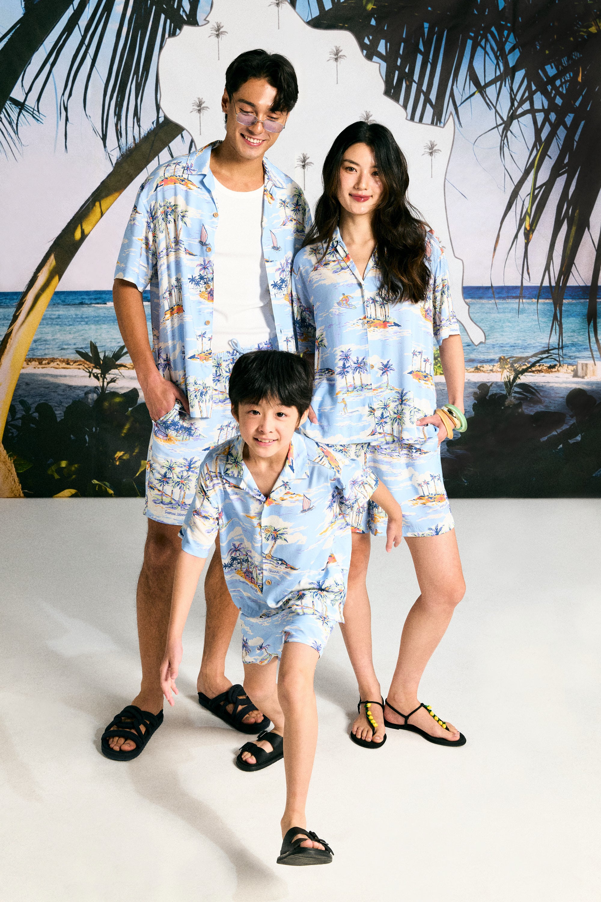 AIIZ Men’s Hawaiian Summer Print Short-Sleeve Shirt – 100%