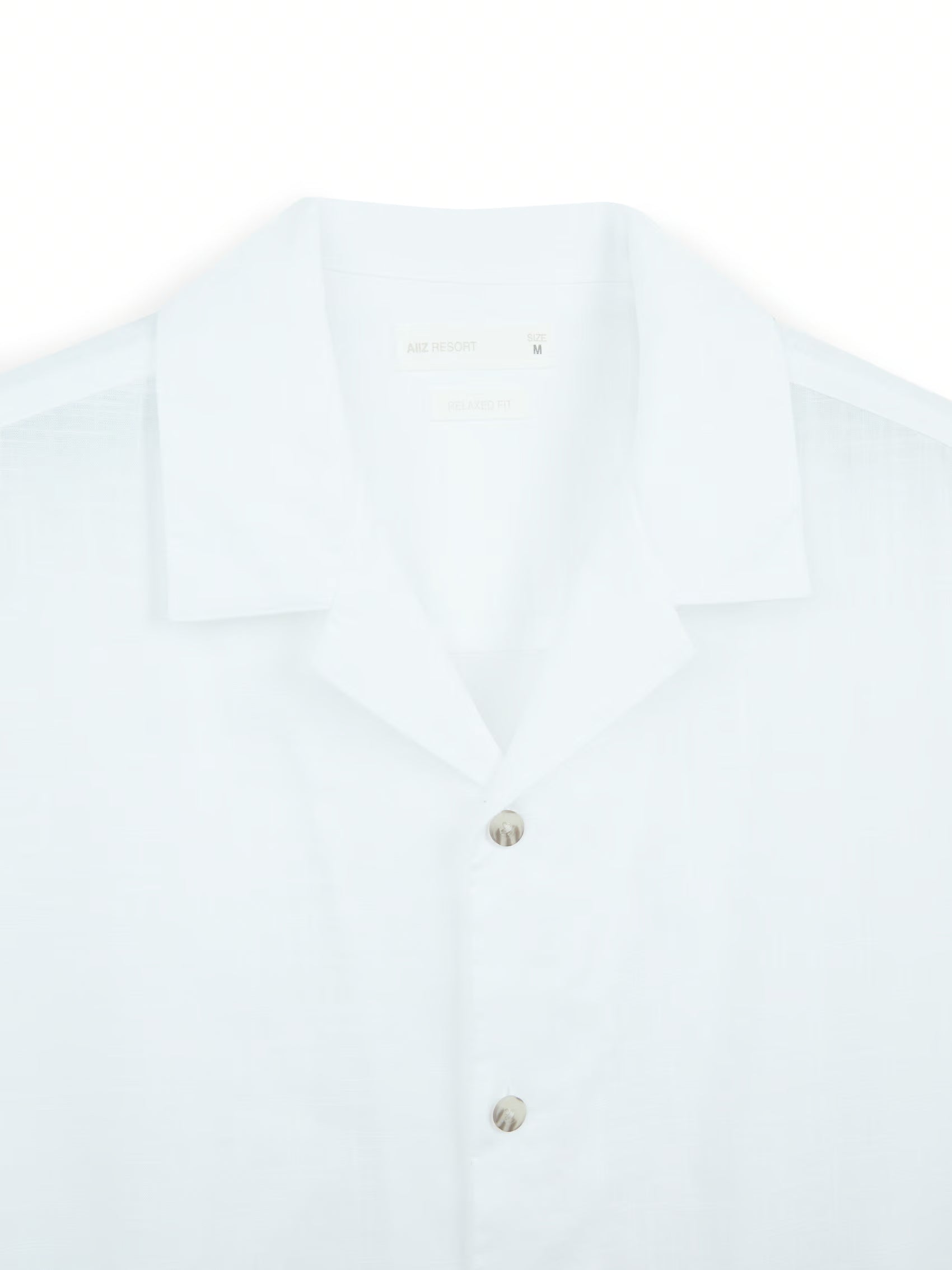 AIIZ Men's Printed Camp Collar Shirt