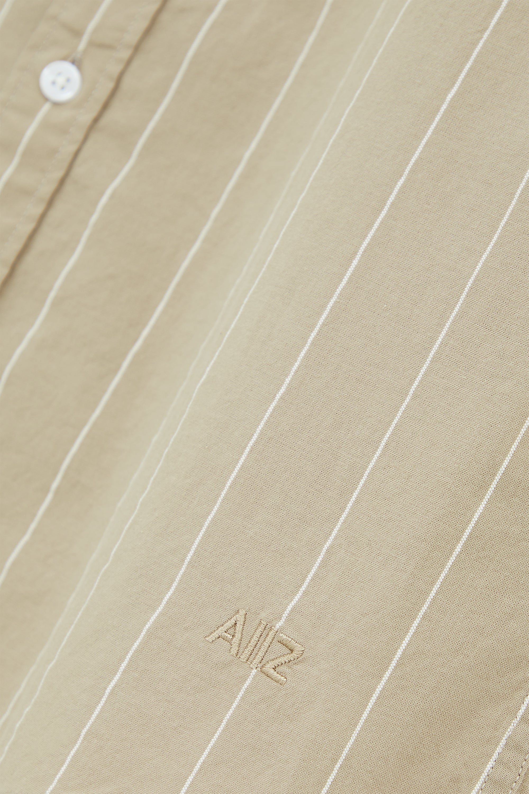 AIIZ Men’s Striped Short Sleeve Shirt