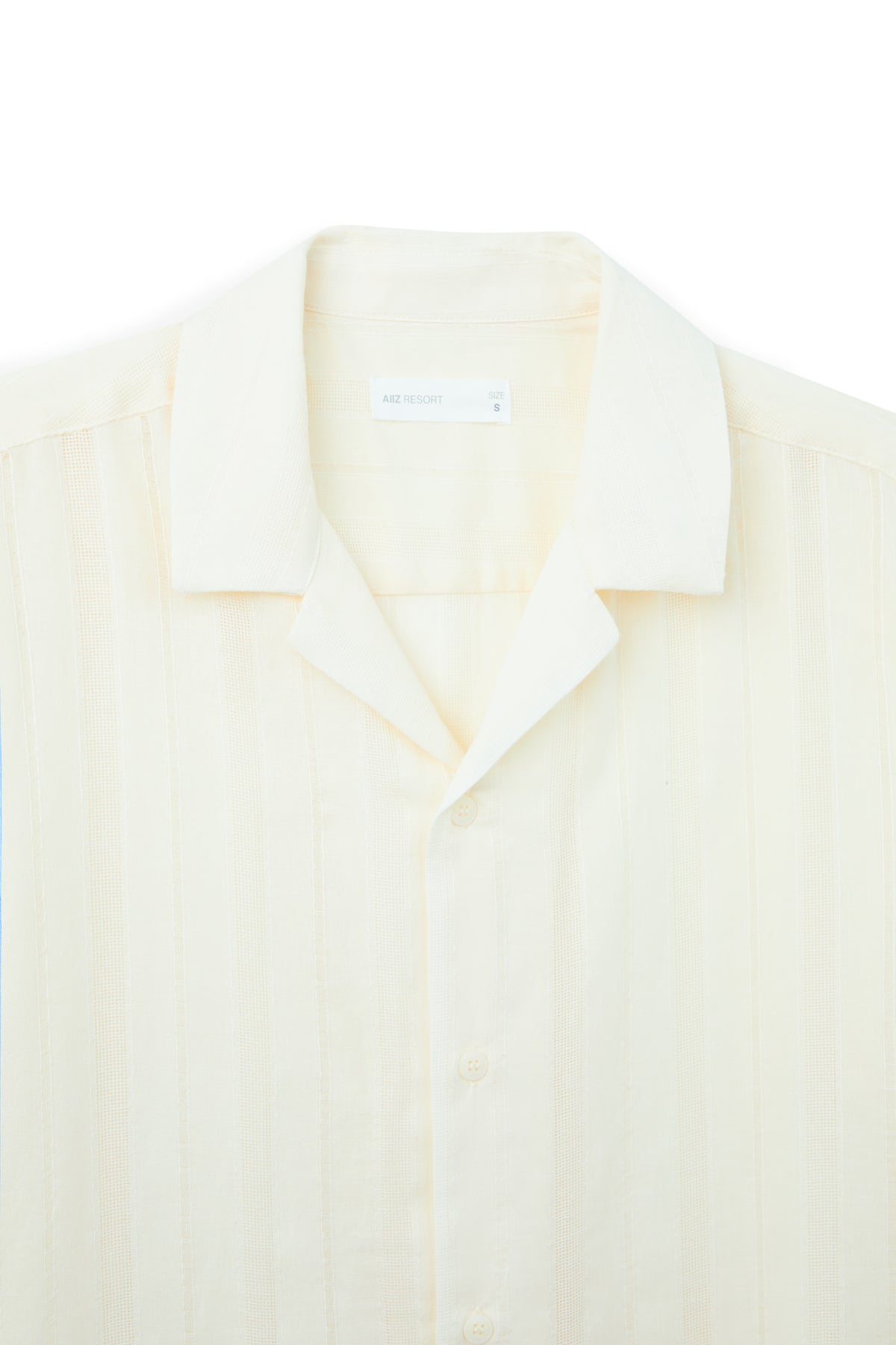 AIIZ Men's Stripe Short Sleeve Shirt