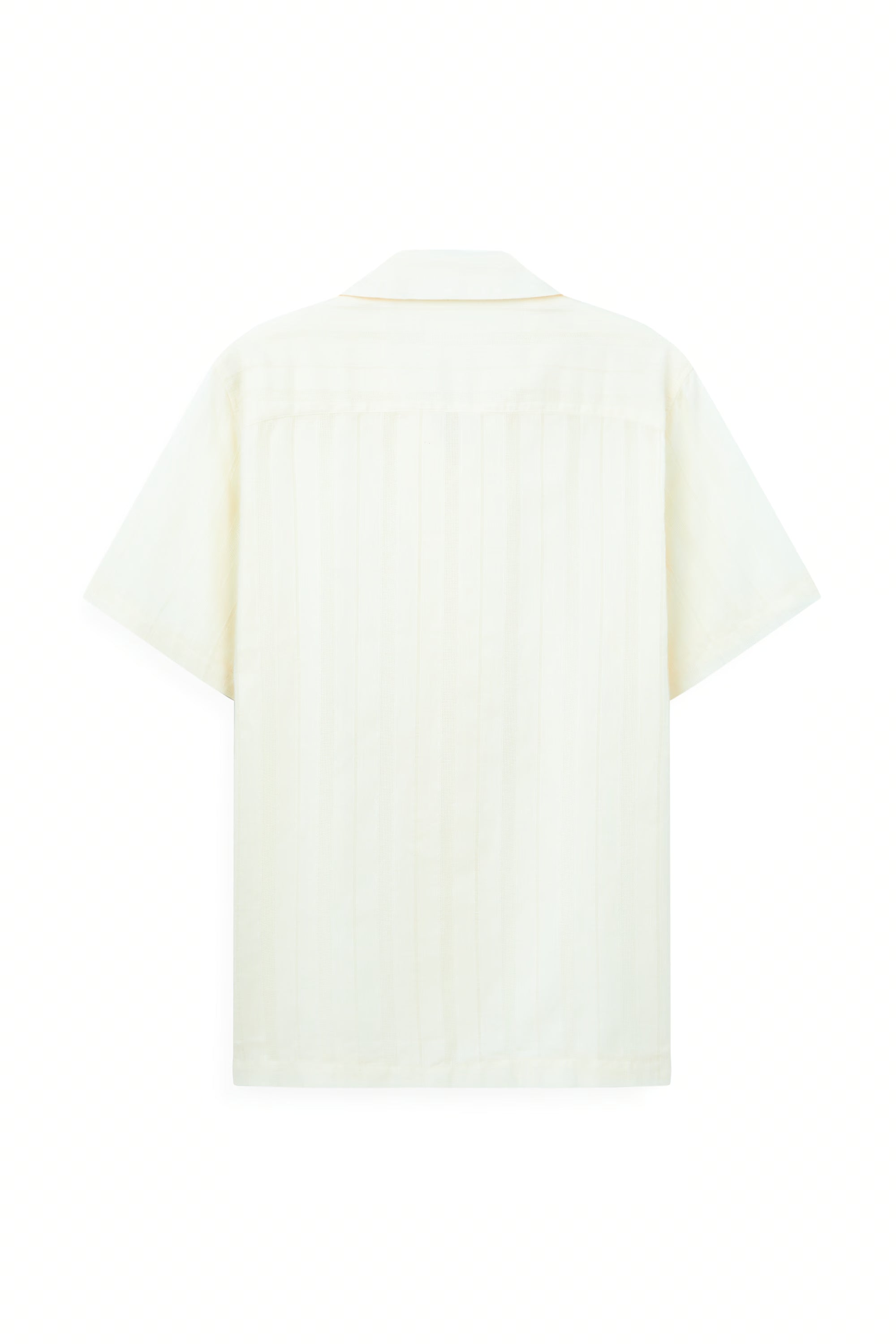 AIIZ Men's Stripe Short Sleeve Shirt