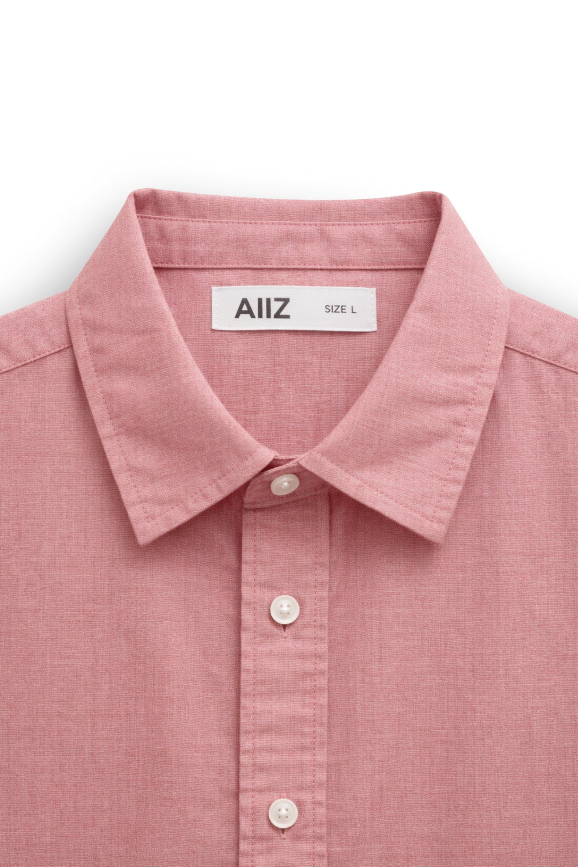 AIIZ Men's Fil a Fil Short Sleeve Shirt