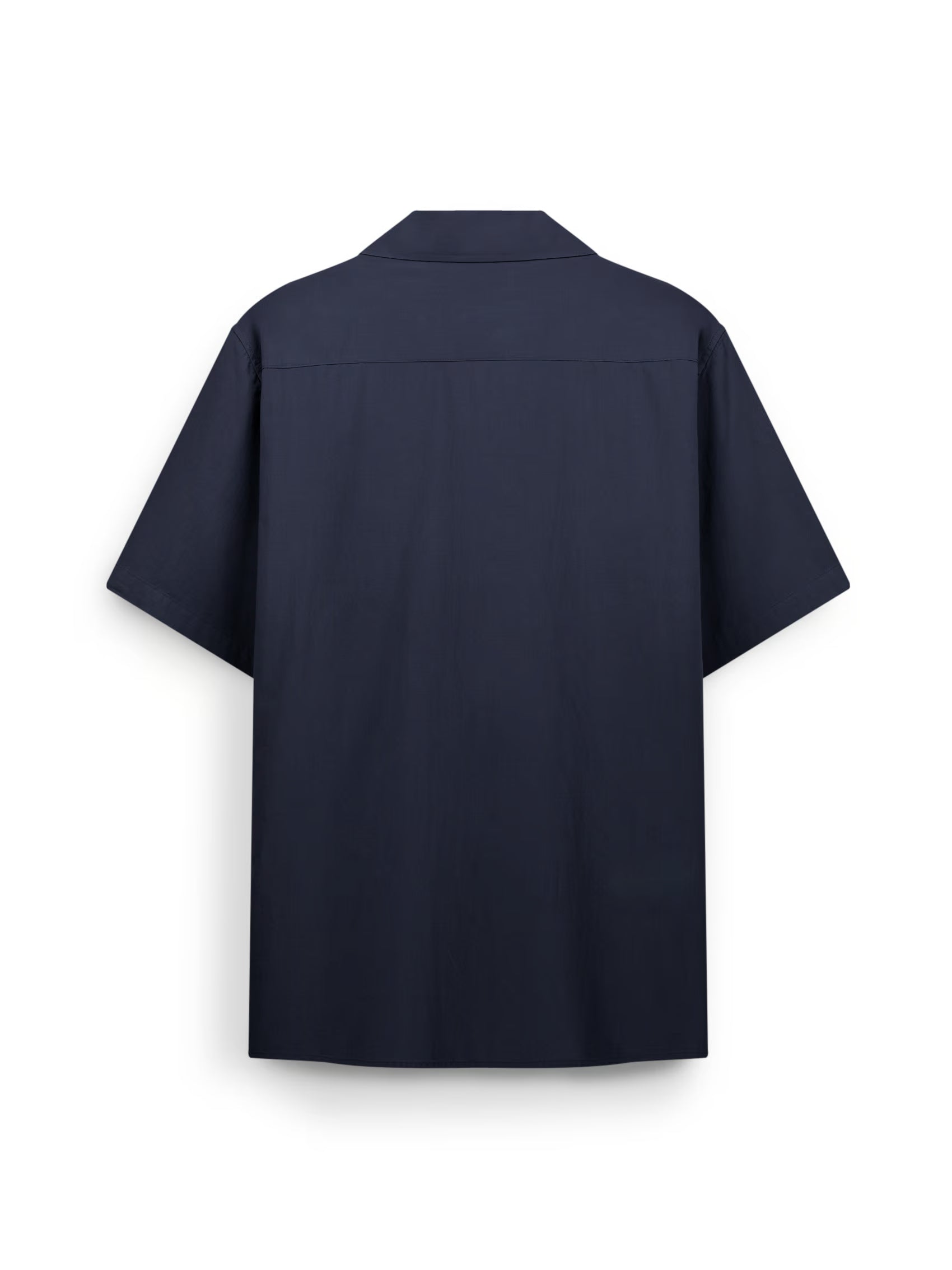 AIIZ Men's Camp Collar Shorts Sleeve Shirt