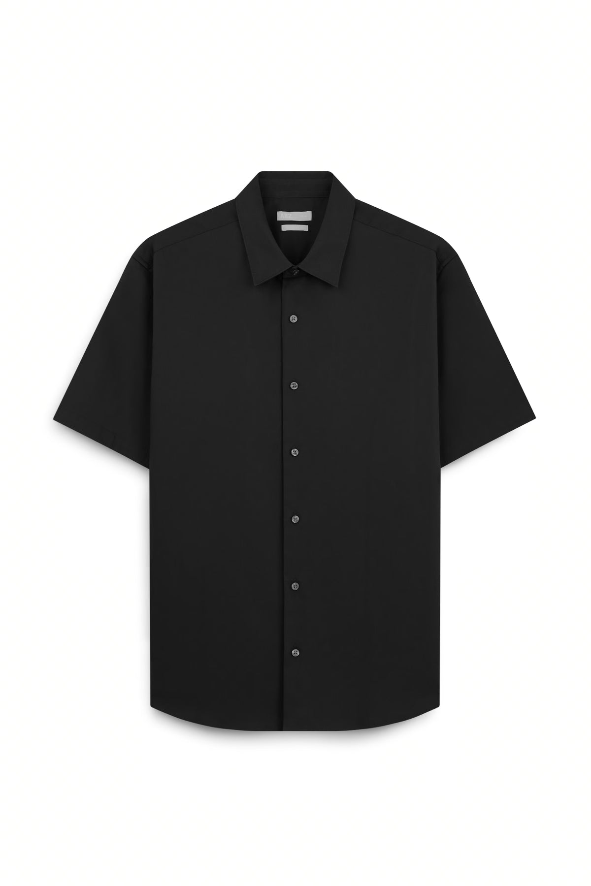 AIIZ Men's Short Sleeve Shirt (Black / S)