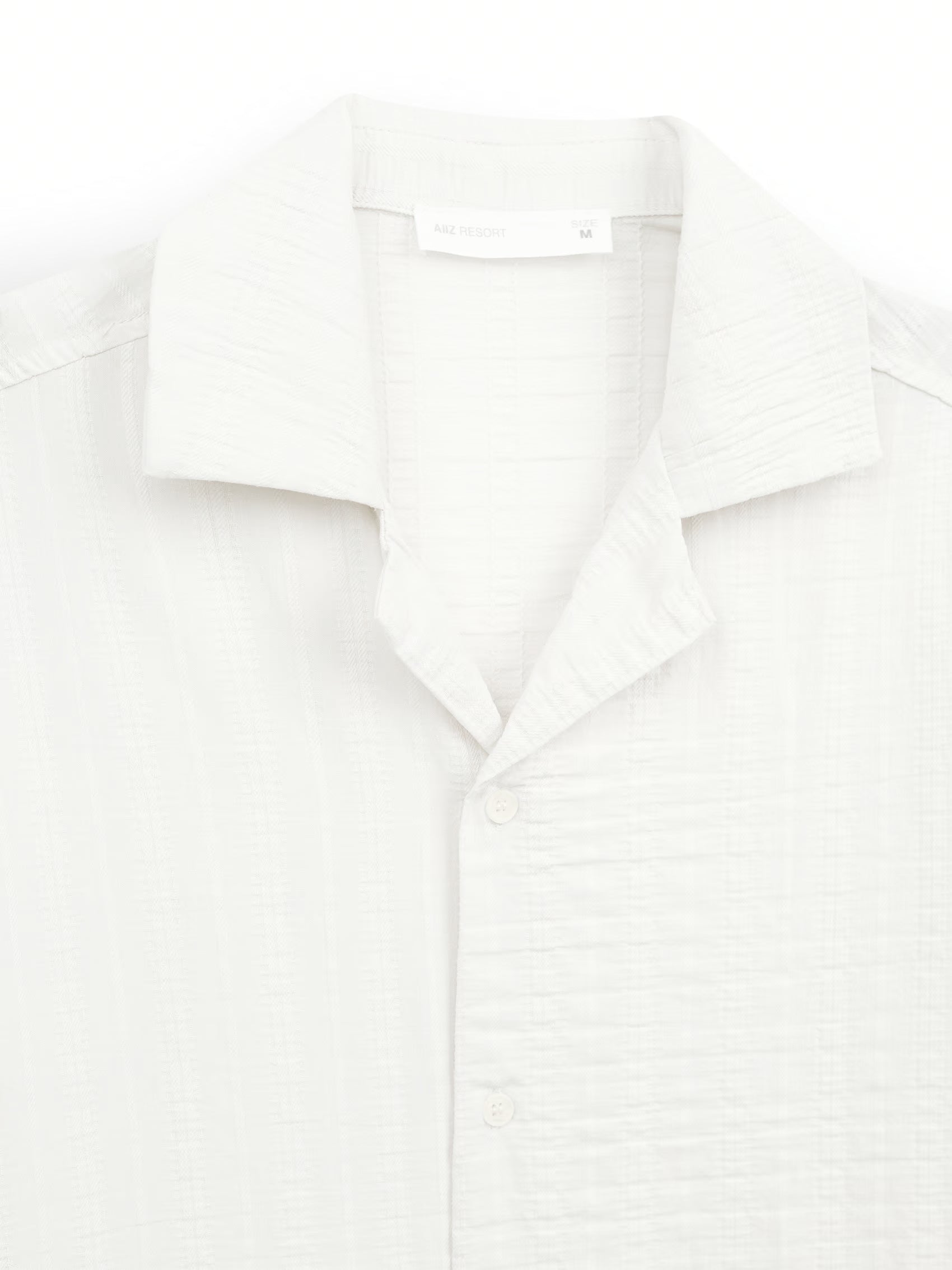 AIIZ Men's Texture Short Sleeve Shirt