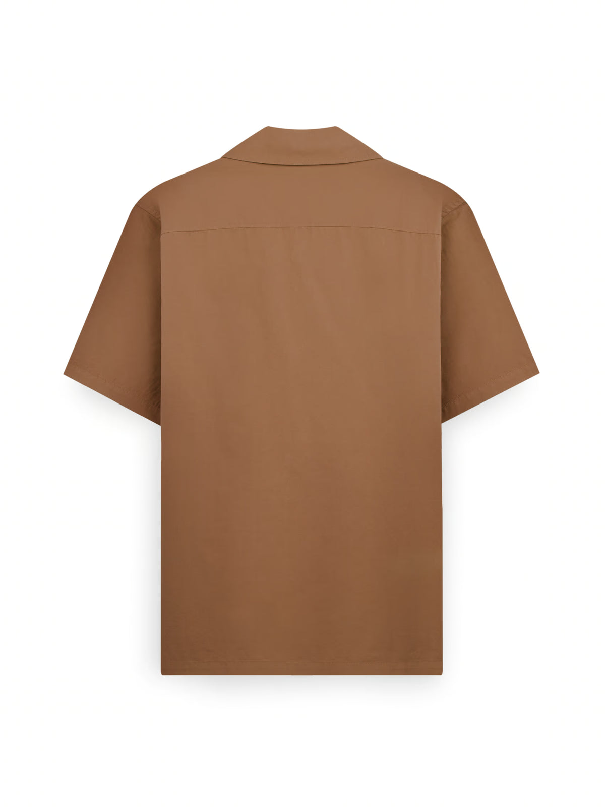 AIIZ Men's Pocket Camp Collar Shorts Sleeve Shirt