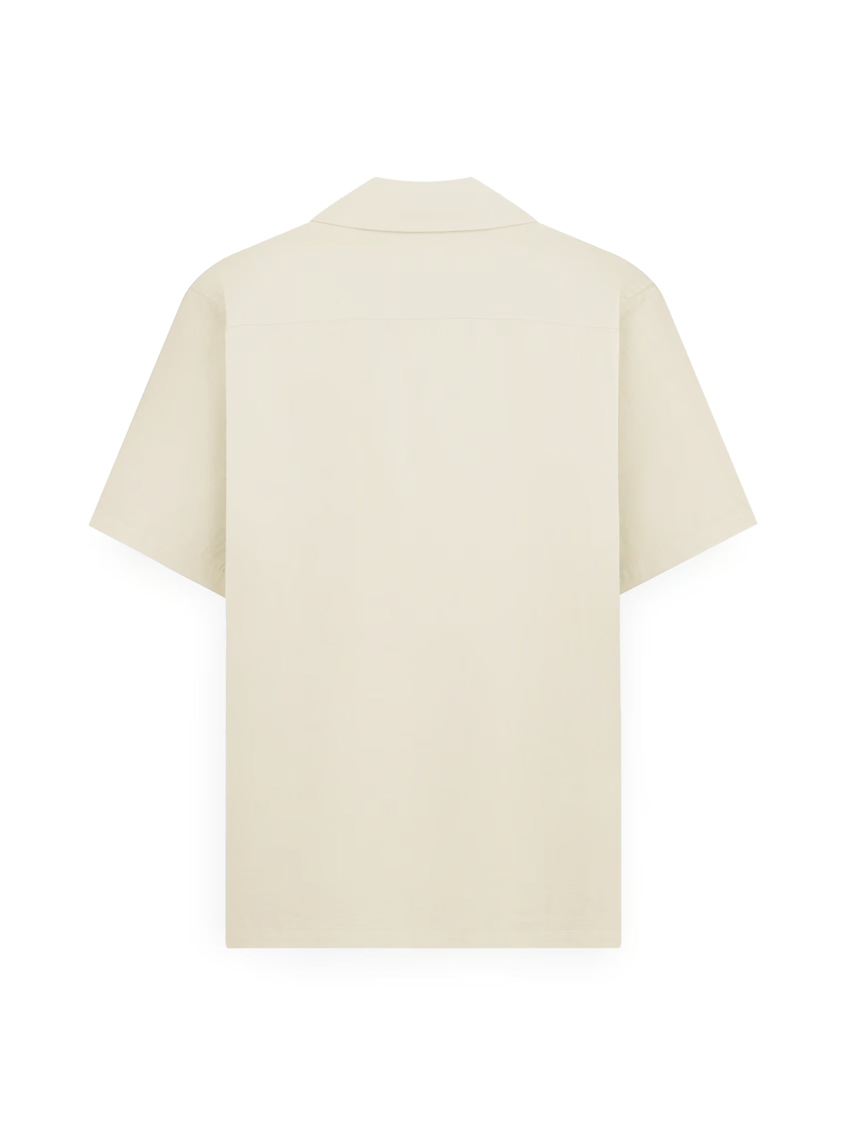 AIIZ Men's Pocket Camp Collar Shorts Sleeve Shirt