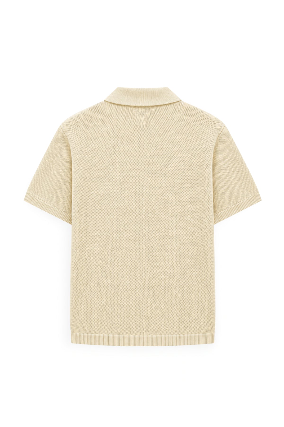 AIIZ Men's Short Sleeve Knit Shirt