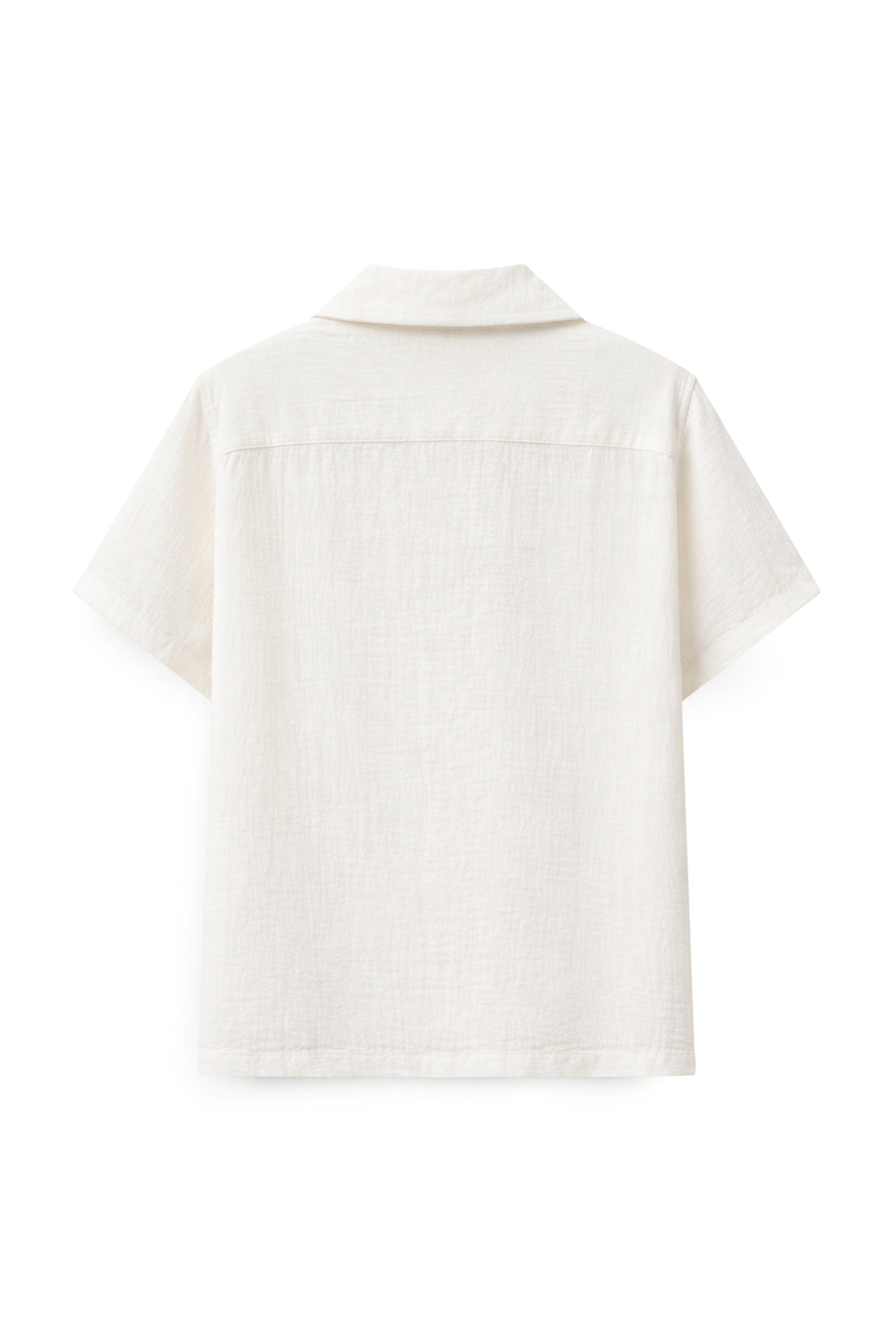AIIZ Men’s Embroidered Short Sleeve Shirt