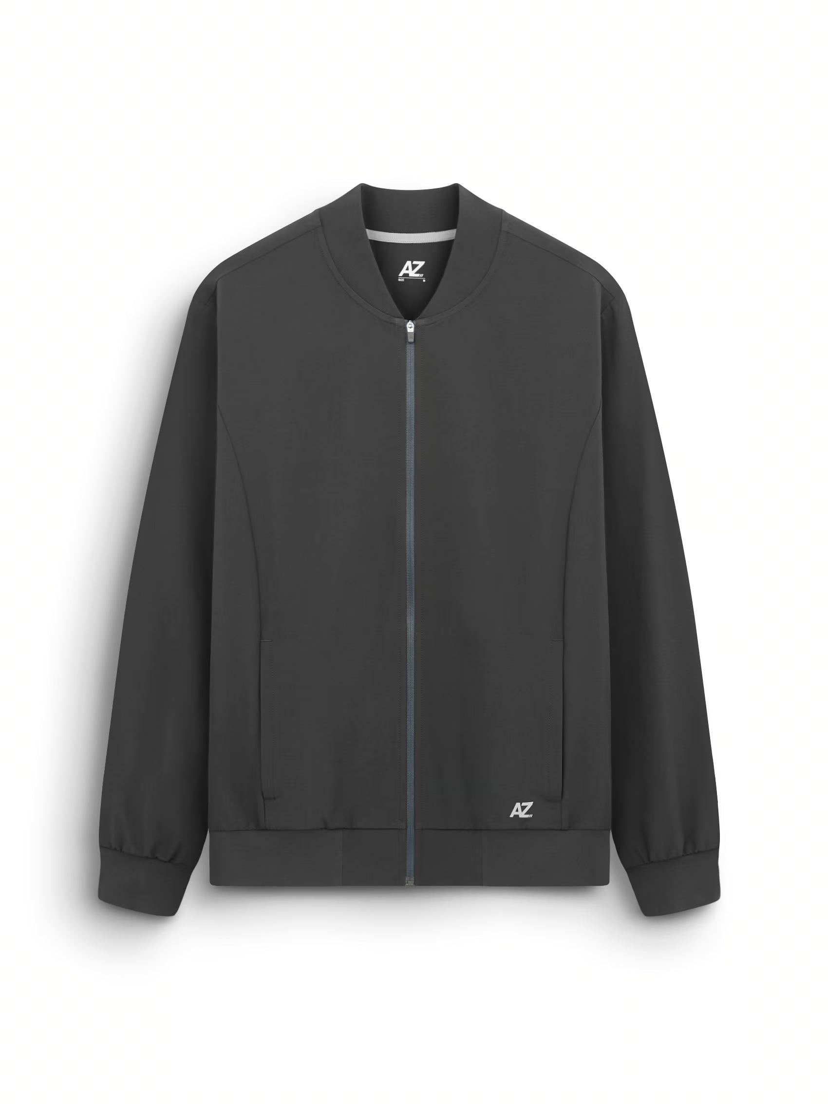 AIIZ Men's Quick Dry Stretch Active Bomber Jacket