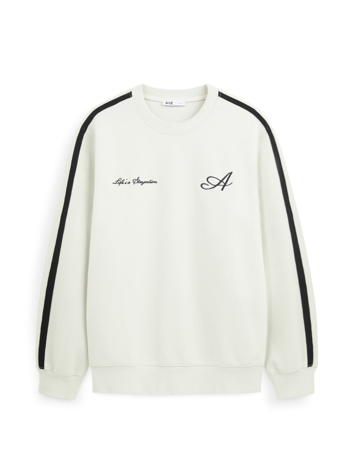AIIZ Men's Embroidered Logo Sweatshirt