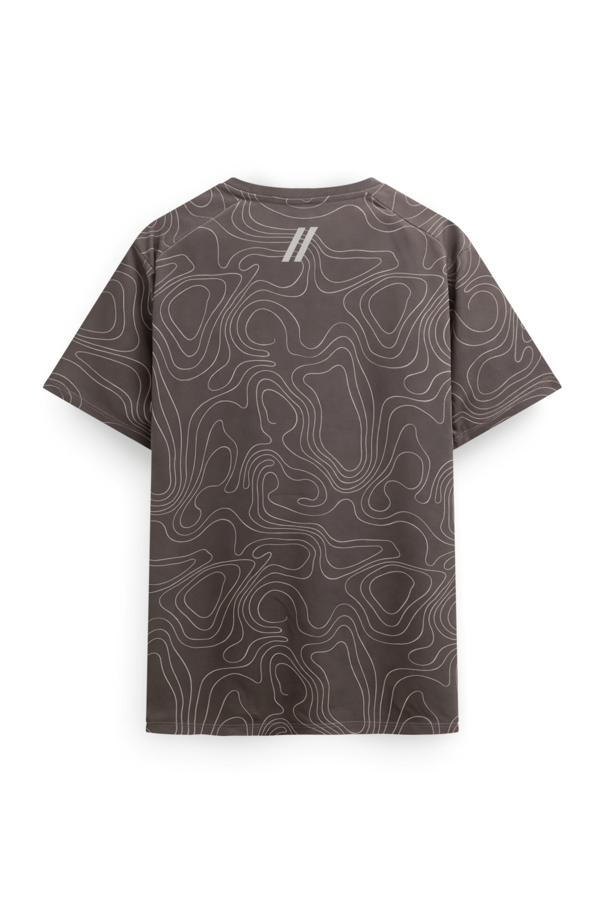 AIIZ Men's Quick Dry Active Printed T-Shirt