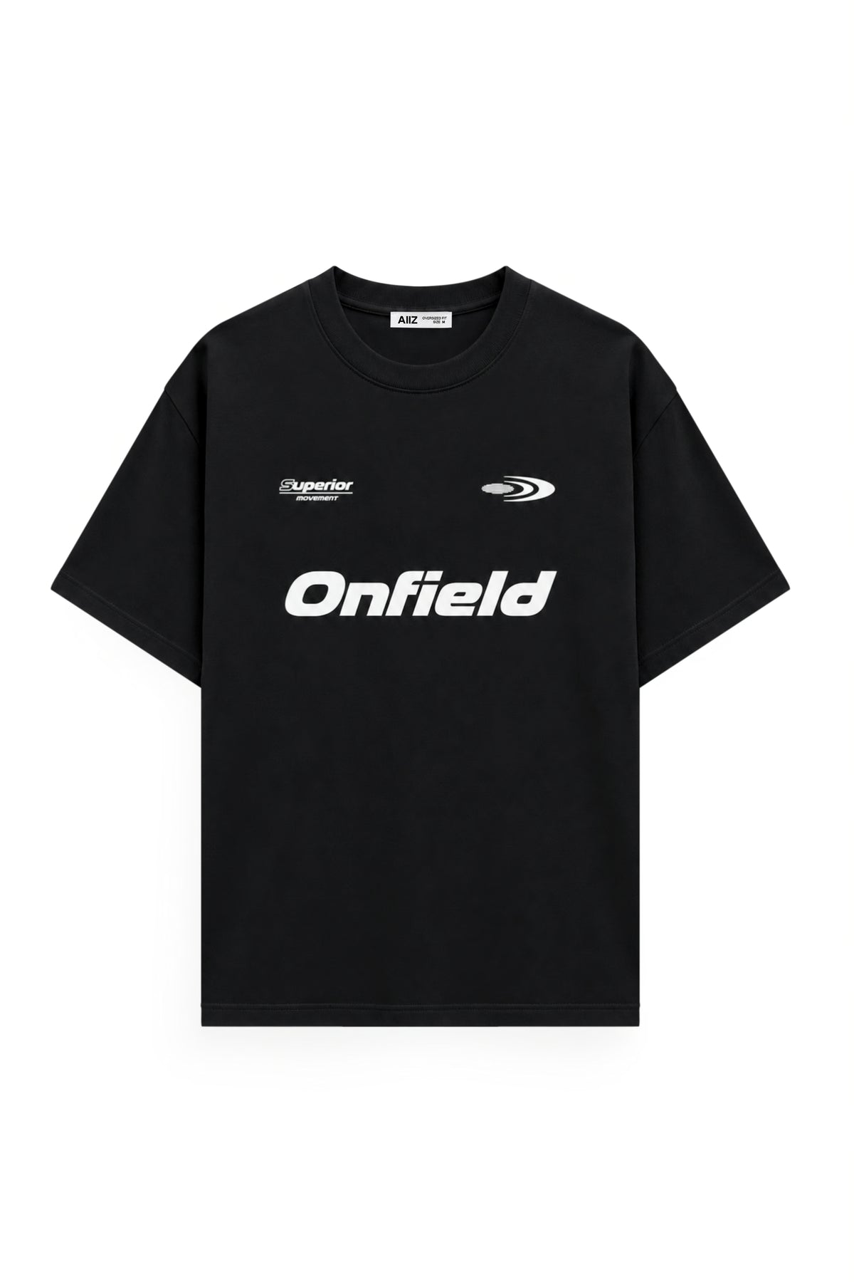AIIZ Men's Oversize Graphic T-Shirt