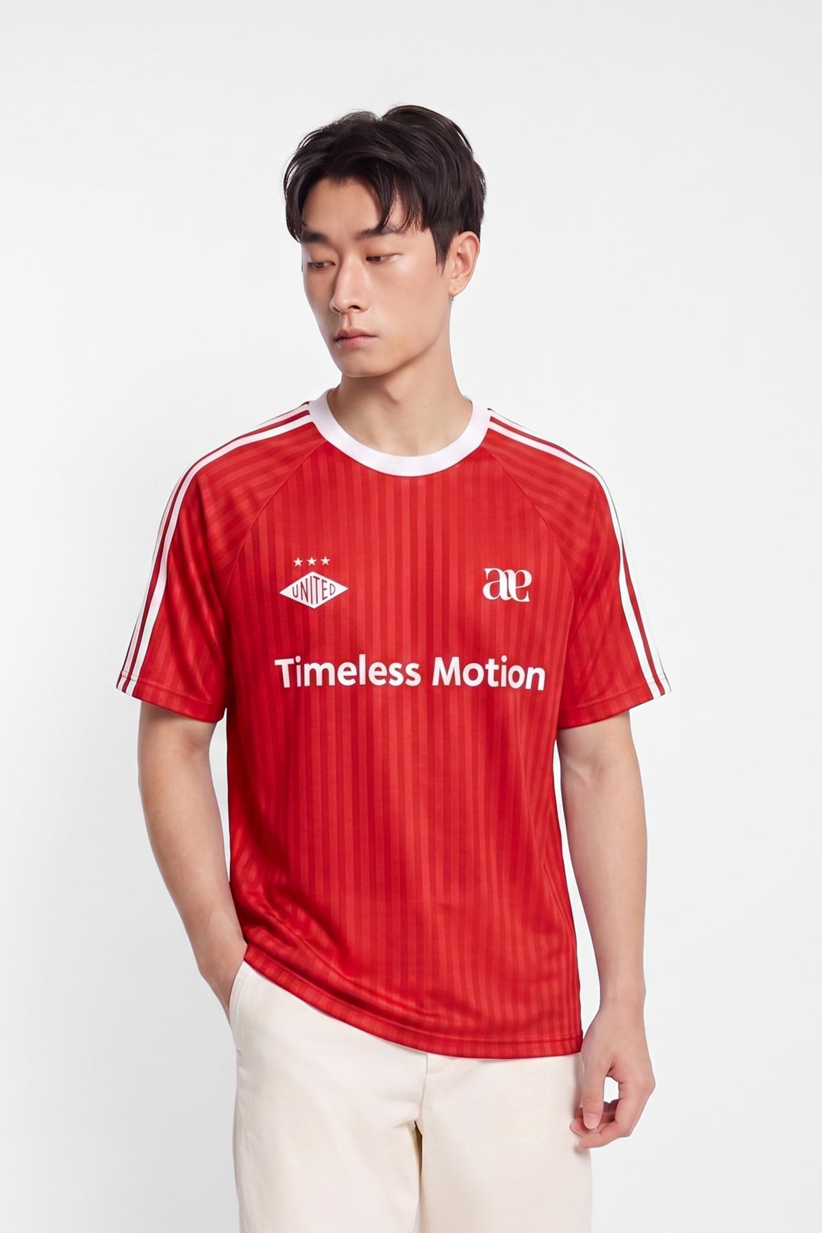 AIIZ Men's Football Jersey (Red / S)