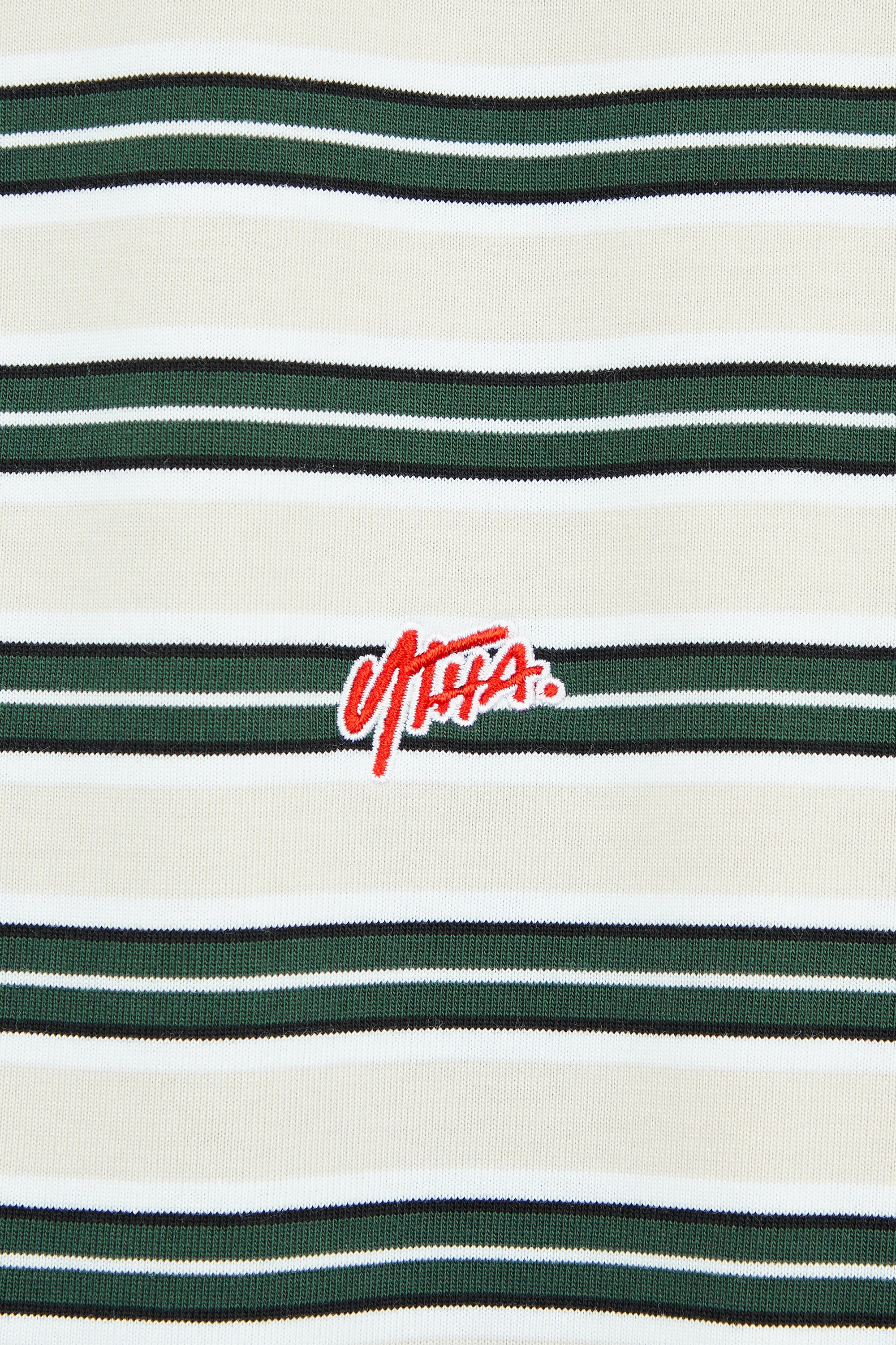 AIIZ Men’s Fishing Society Club Stripe Oversized T-Shirt