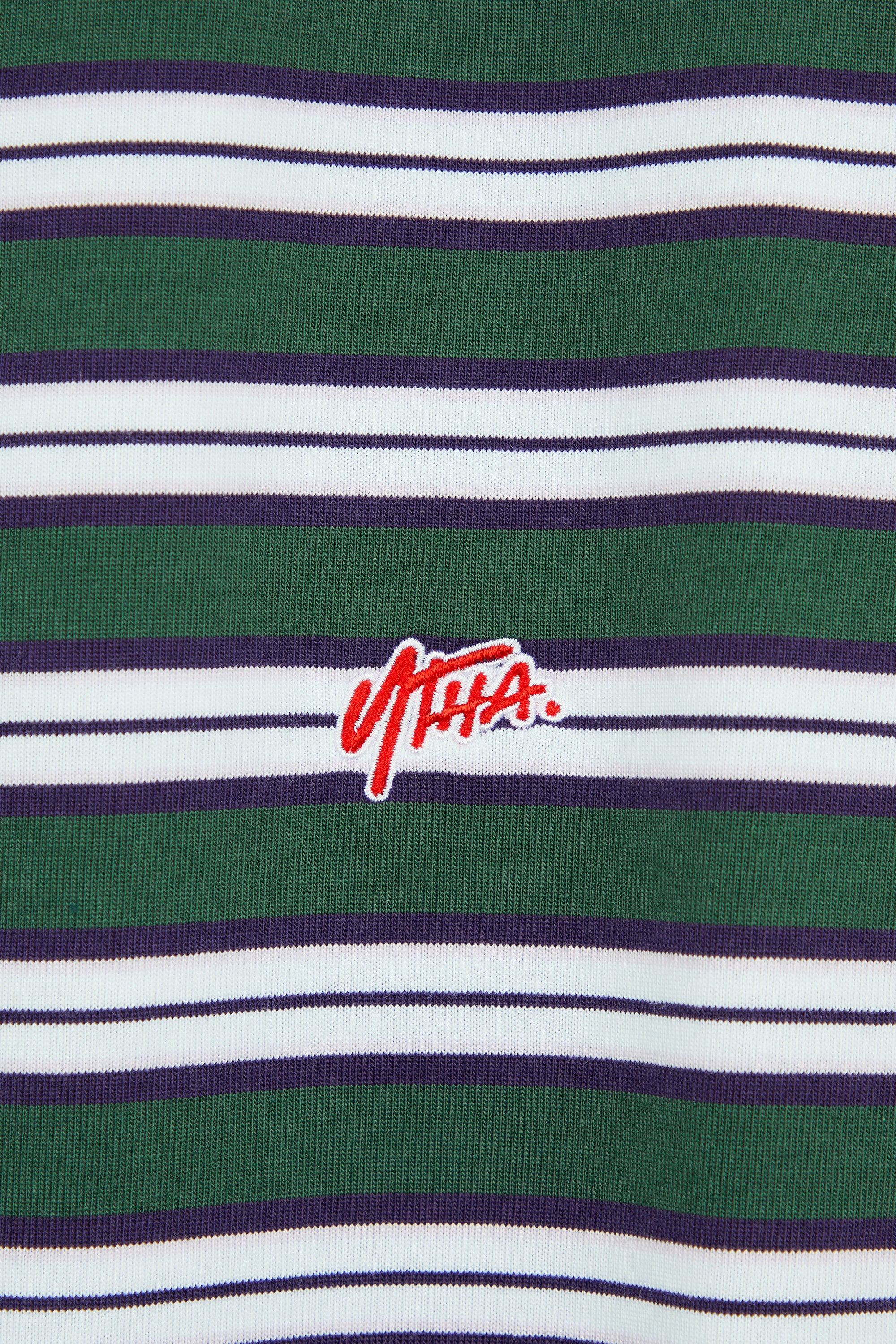AIIZ Men’s Fishing Society Club Stripe Oversized T-Shirt