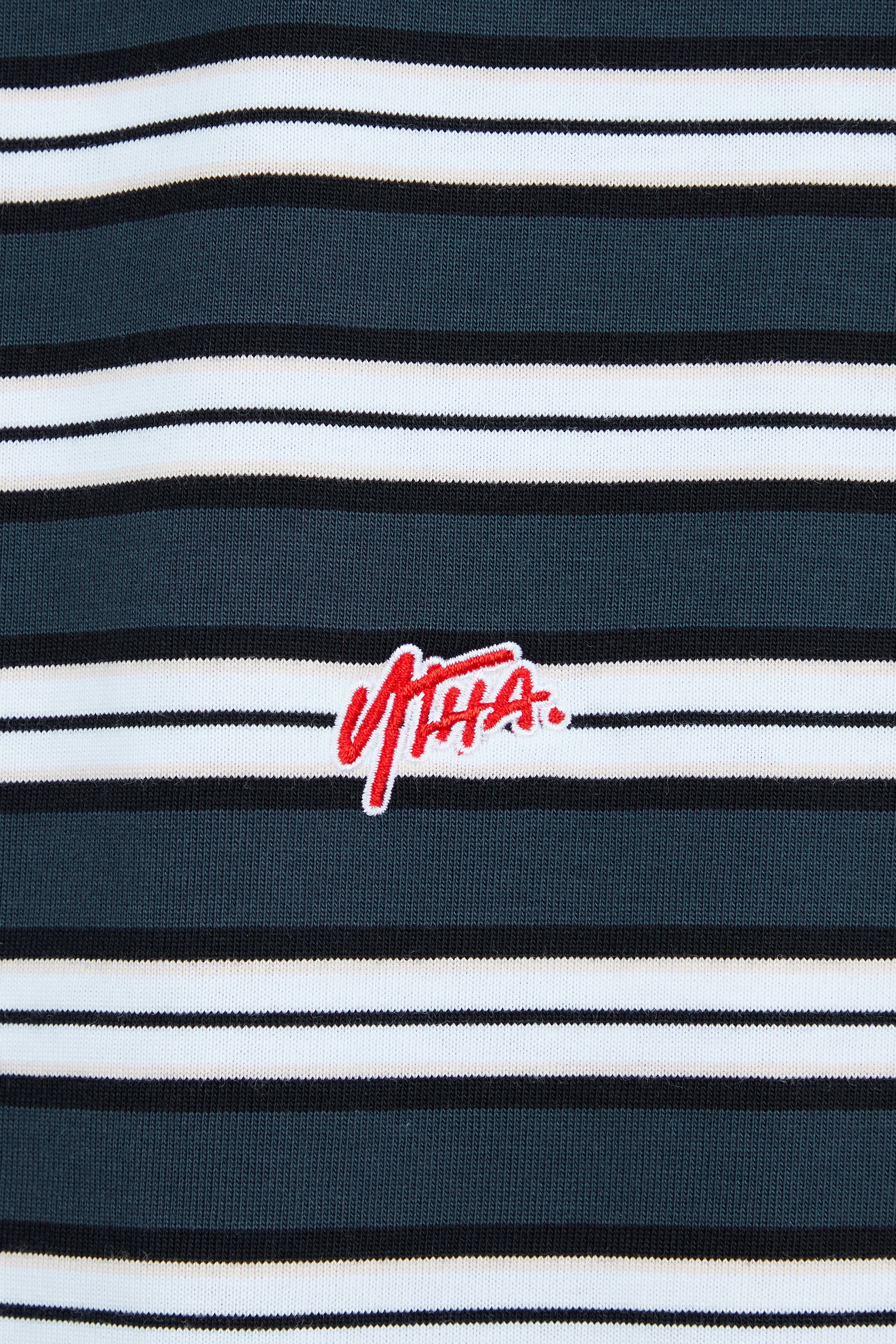 AIIZ Men’s Fishing Society Club Stripe Oversized T-Shirt