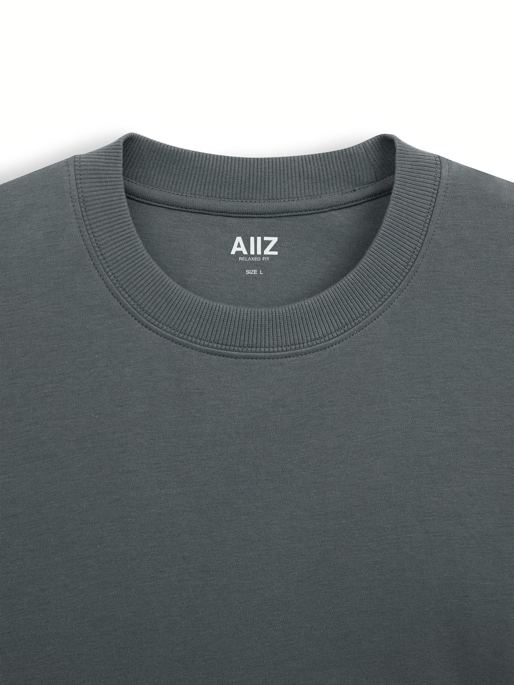 AIIZ Men's Relaxed Crew Neck T-Shirt