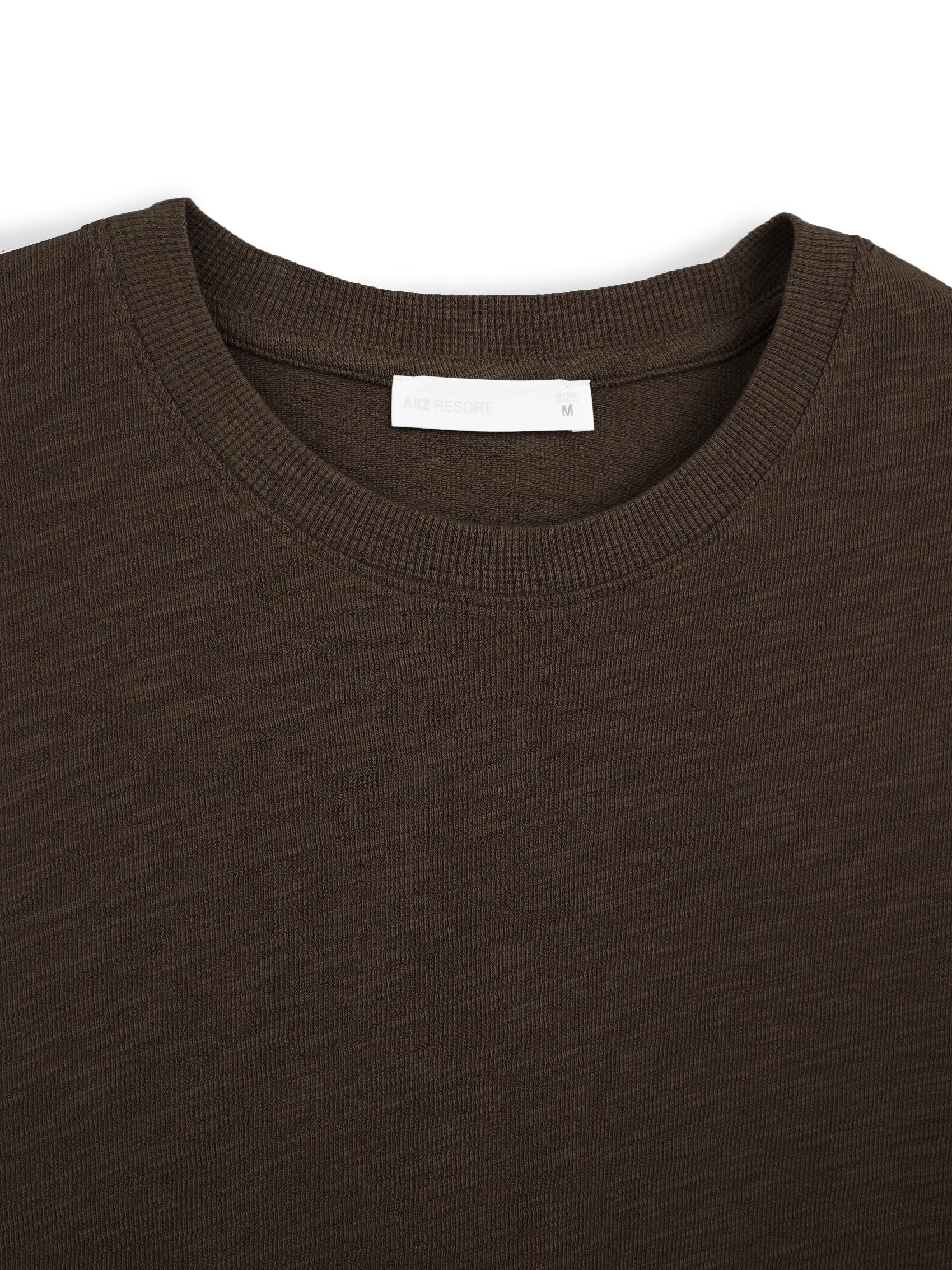 AIIZ Men's Slub Relaxed T-Shirt