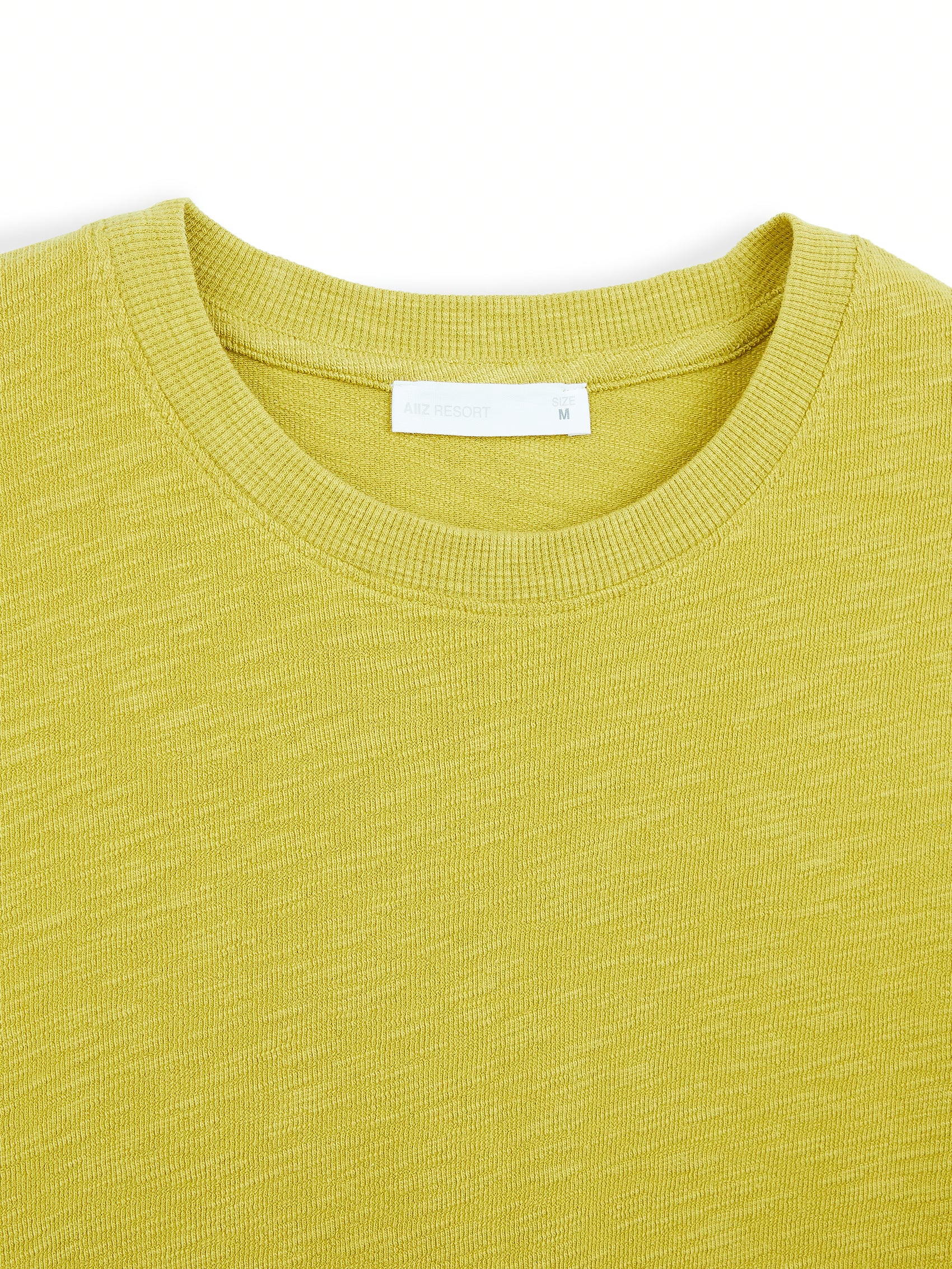 AIIZ Men's Slub Relaxed T-Shirt