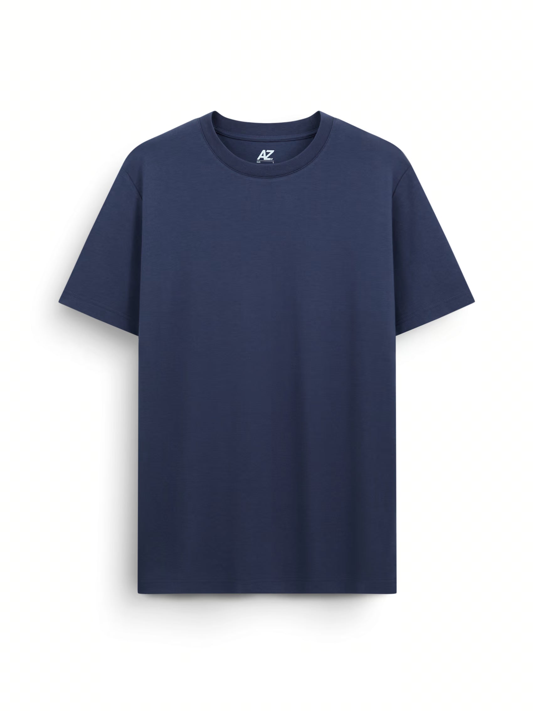 AIIZ Men's Super-Soft Short Sleeve T-Shirt (Navy / S)