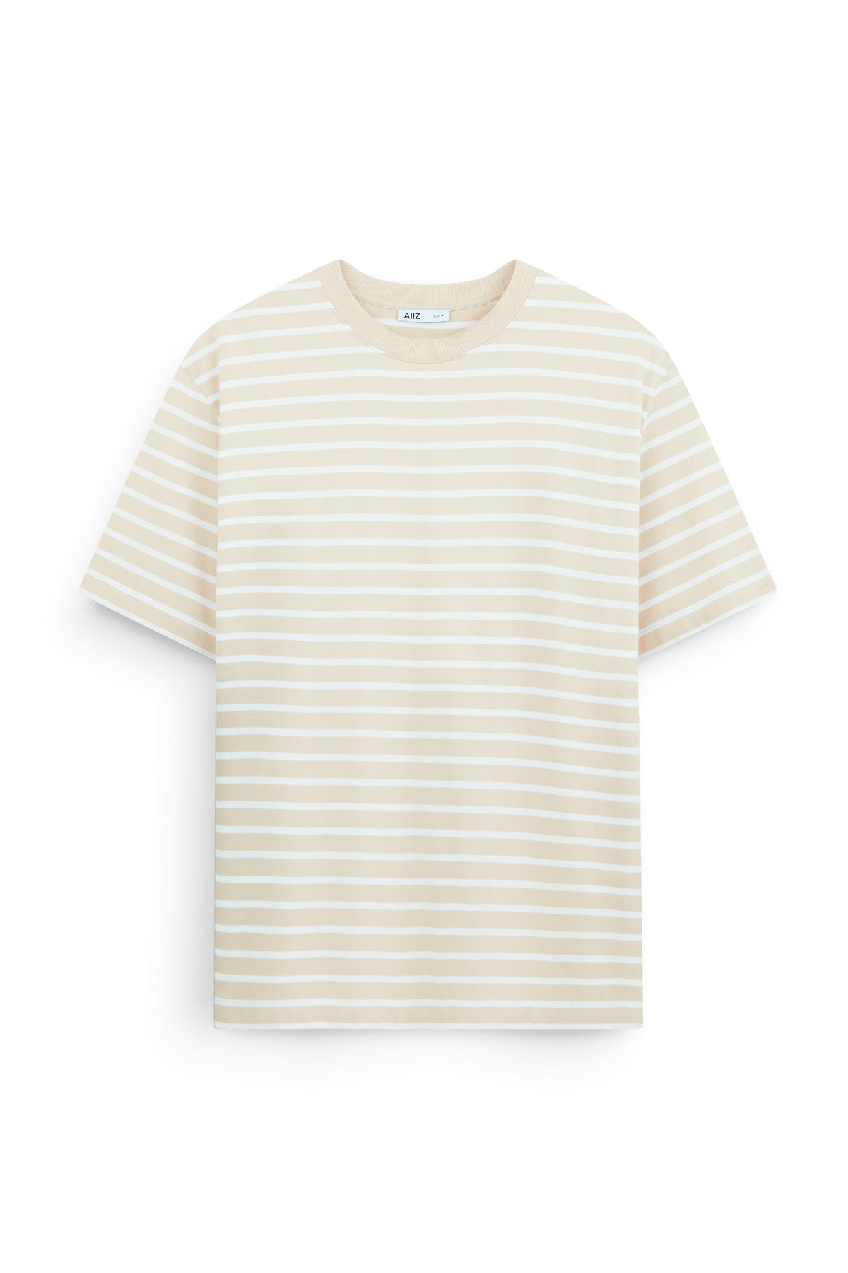 AIIZ Men’s Stripe Oversized T-Shirt