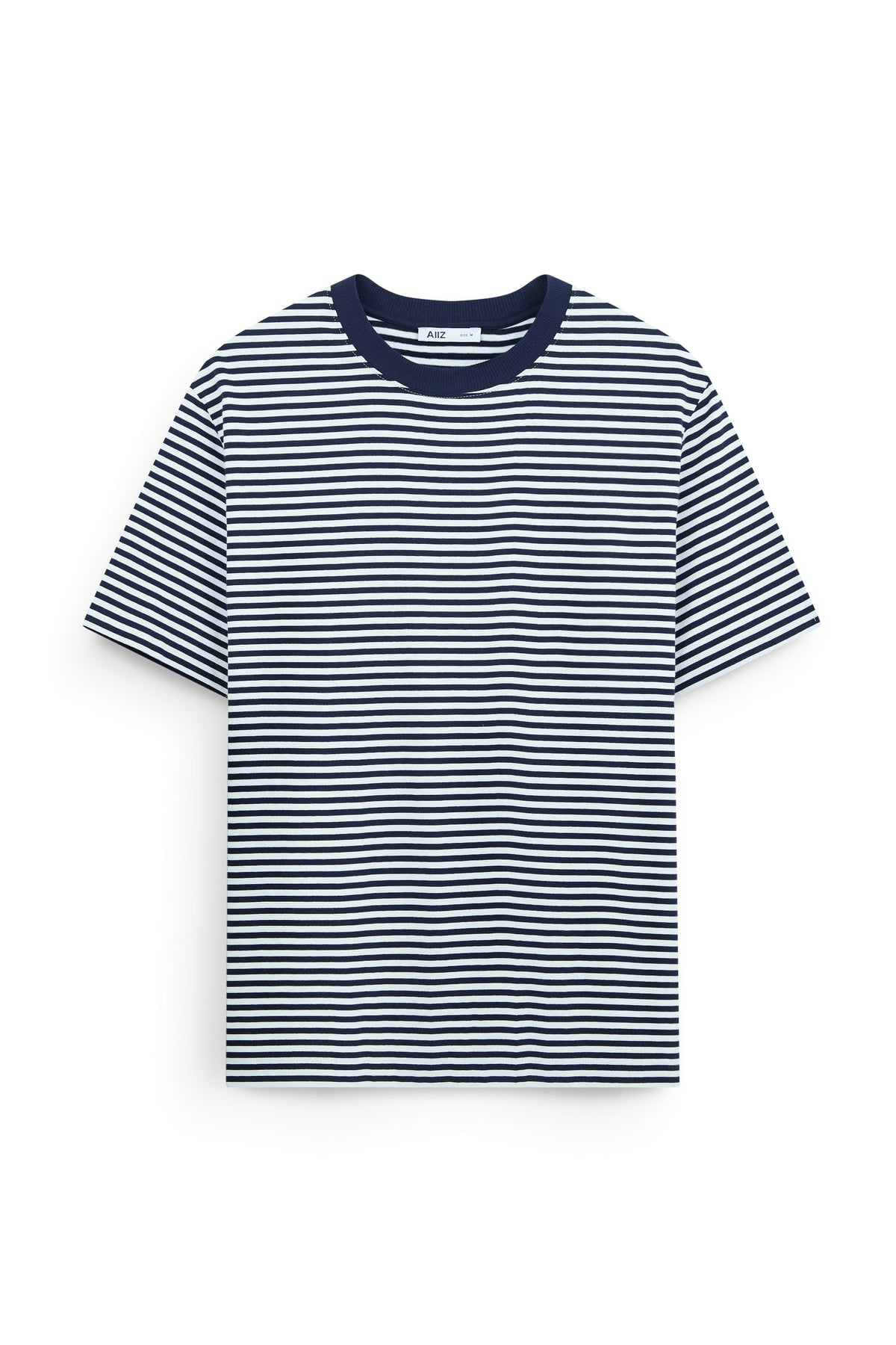 AIIZ Men’s Stripe Oversized T-Shirt