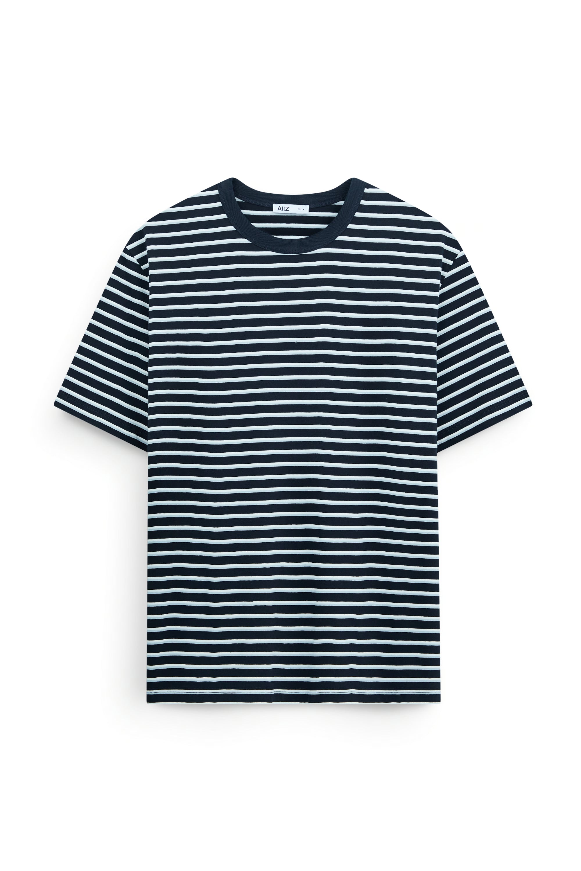 AIIZ Men’s Fishing Society Club Stripe Oversized T-Shirt
